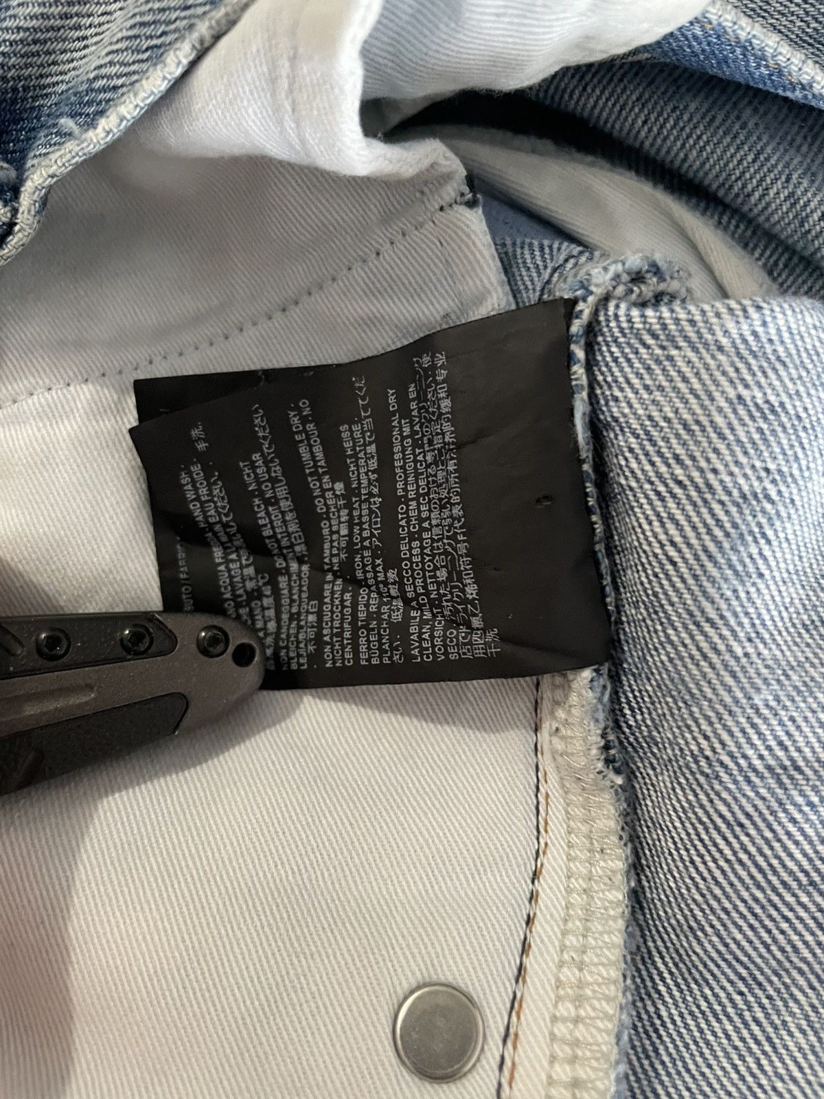Balenciaga Balenciaga Convertible Multi-Zip Jeans Size US 30 / EU 46 - 8 Thumbnail