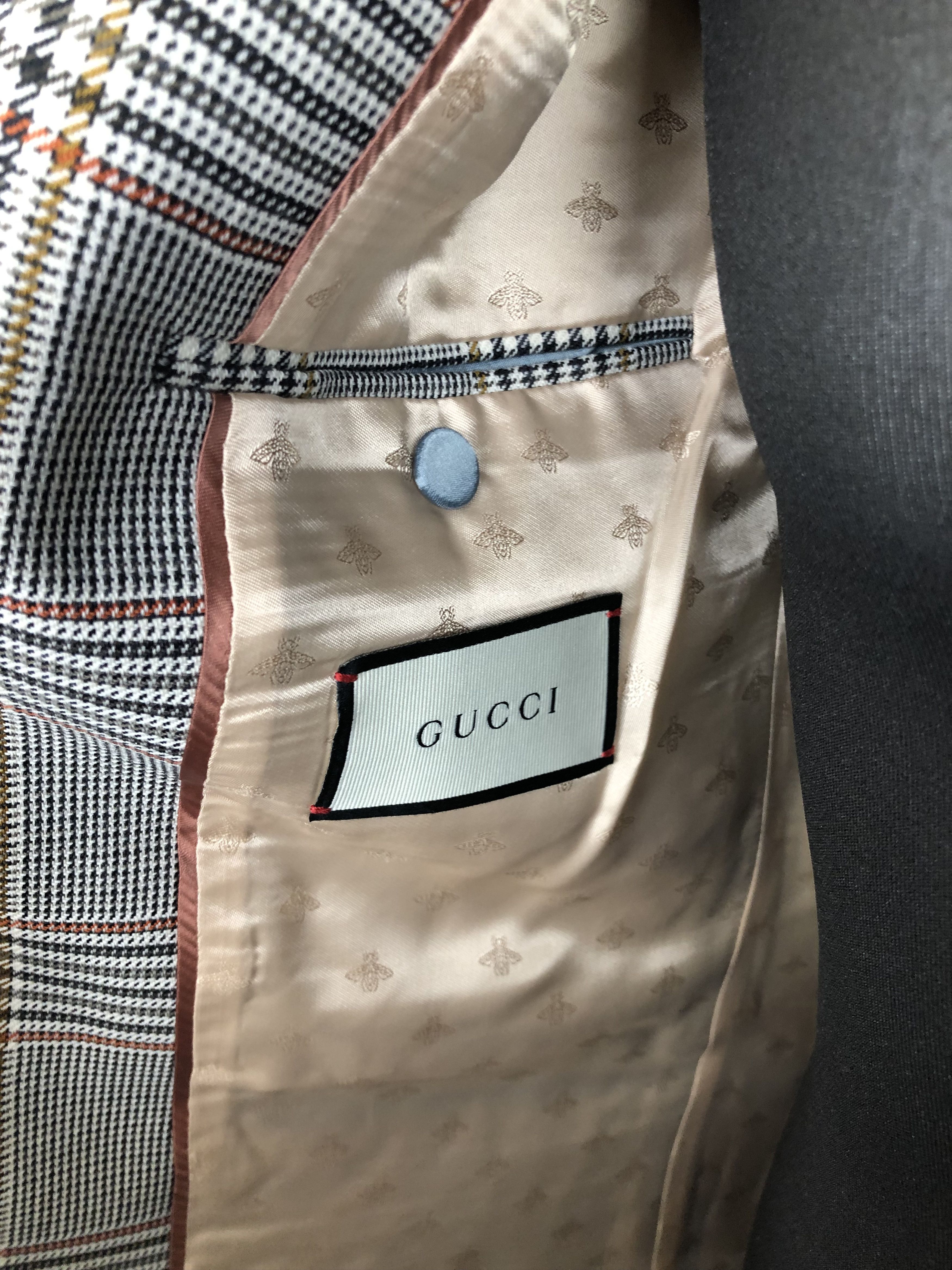 Gucci Gucci Men's 3 Piece Suit Size 50R - 7 Thumbnail