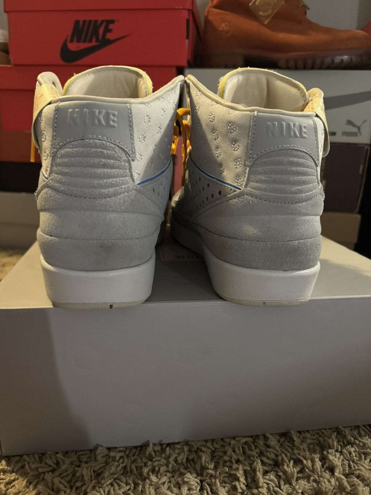 Jordan Brand Jordan x Union Grey Fog Sz 10 Size US 10 / EU 43 - 5 Thumbnail