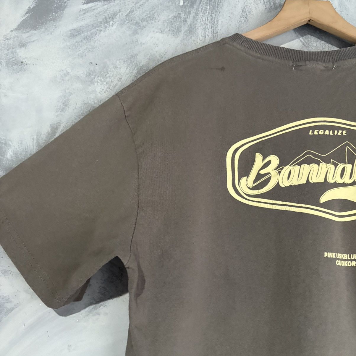 Other ELFRIC EDEN T Shirt Men Medium Brown Short Sleeve Bannabish Size US M / EU 48-50 / 2 - 6 Thumbnail