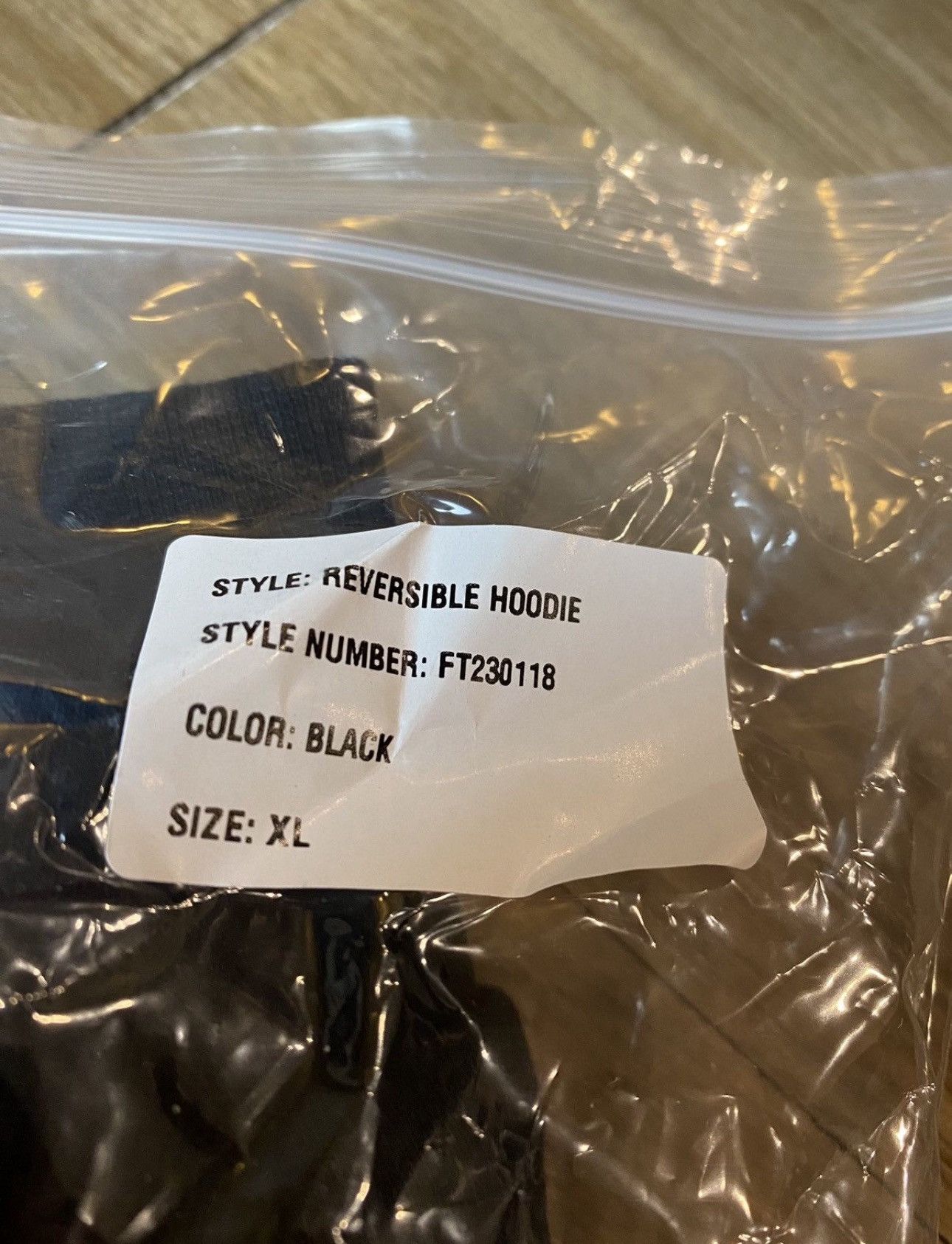 Fuck The Population FTP REVERSIBLE LOGO HOODIE (BLACK) Size US XL / EU 56 / 4 - 6 Thumbnail