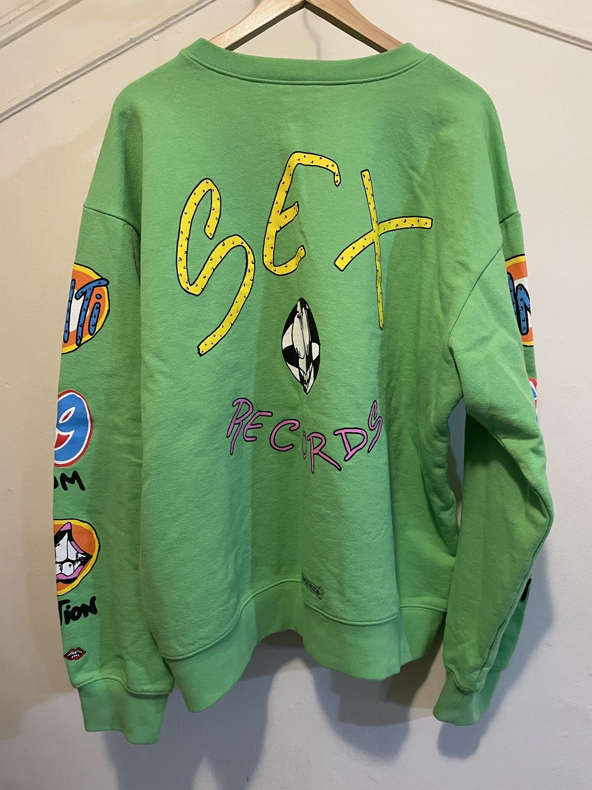 Chrome Hearts CHROME HEARTS MATTY BOY GREEN SEX CREWNECK Sz XXL Size US XXL / EU 58 / 5 - 2 Thumbnail
