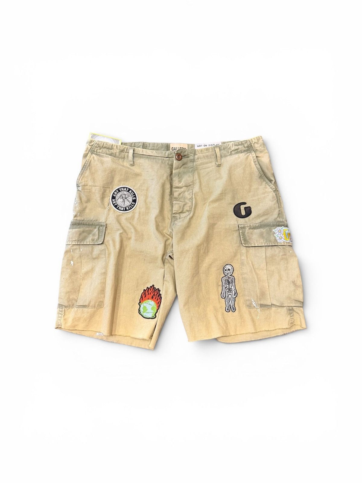 Gallery Dept Patch G Shorts Green