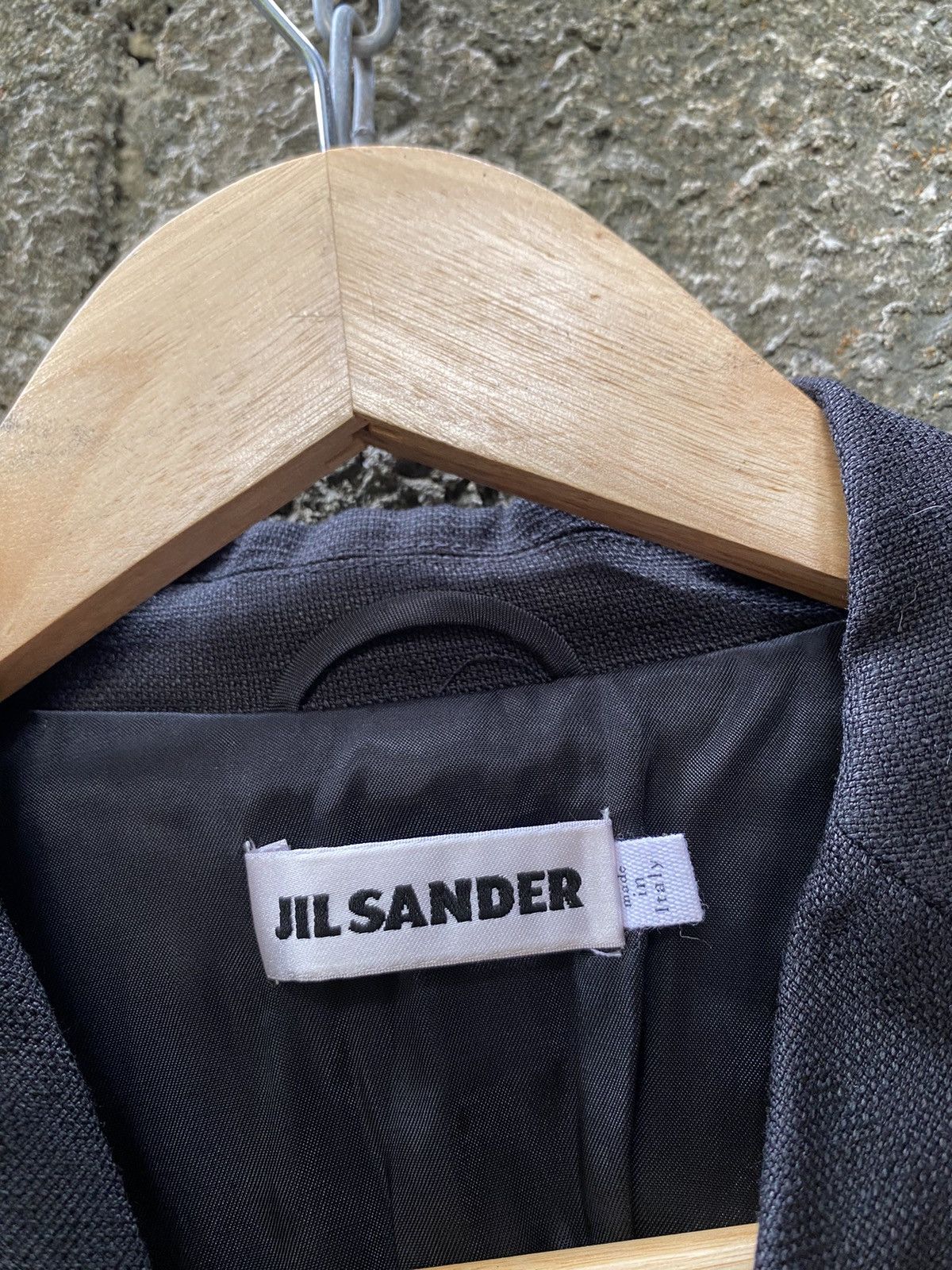 Jil Sander Asymmetric Blend Jacket Size XS / US 0-2 / IT 36-38 - 10 Thumbnail