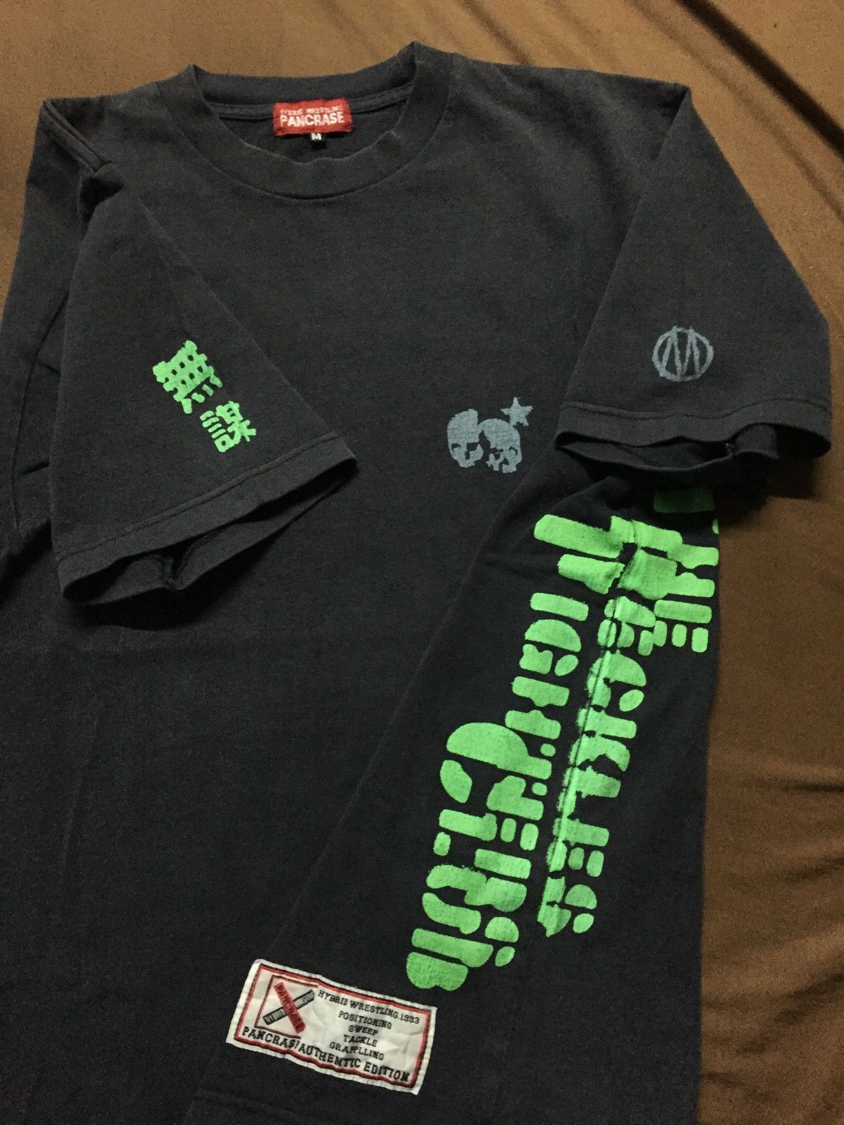 Japanese Brand × Vintage Vintage Hybrid Wrestling Pancrase Tee Size US M / EU 48-50 / 2 - 3 Thumbnail