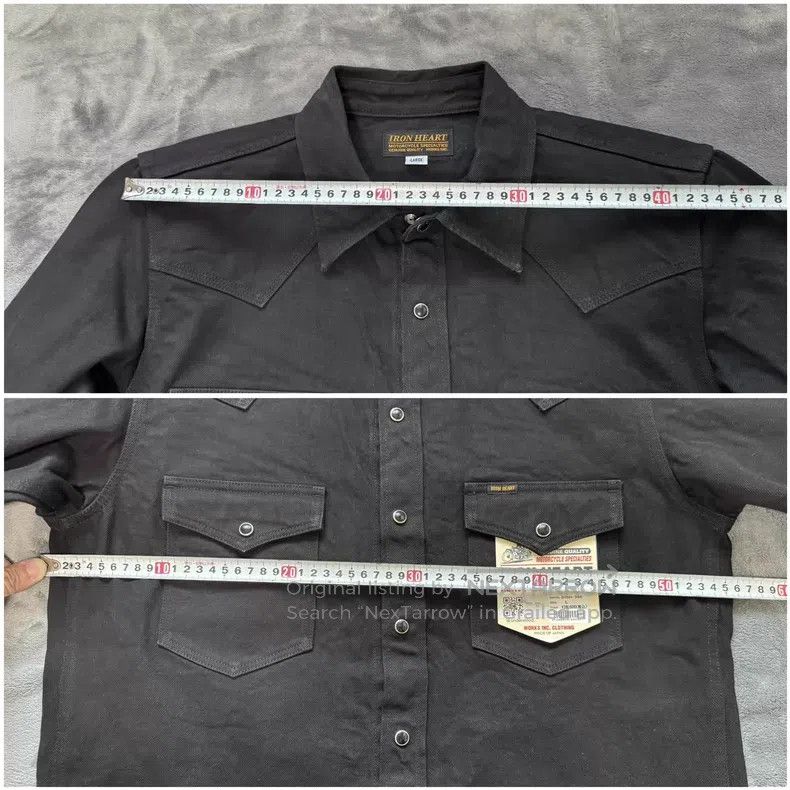 Iron Heart Iron Heart Vintage casual denim western shirt Size US L / EU 52-54 / 3 - 8 Thumbnail