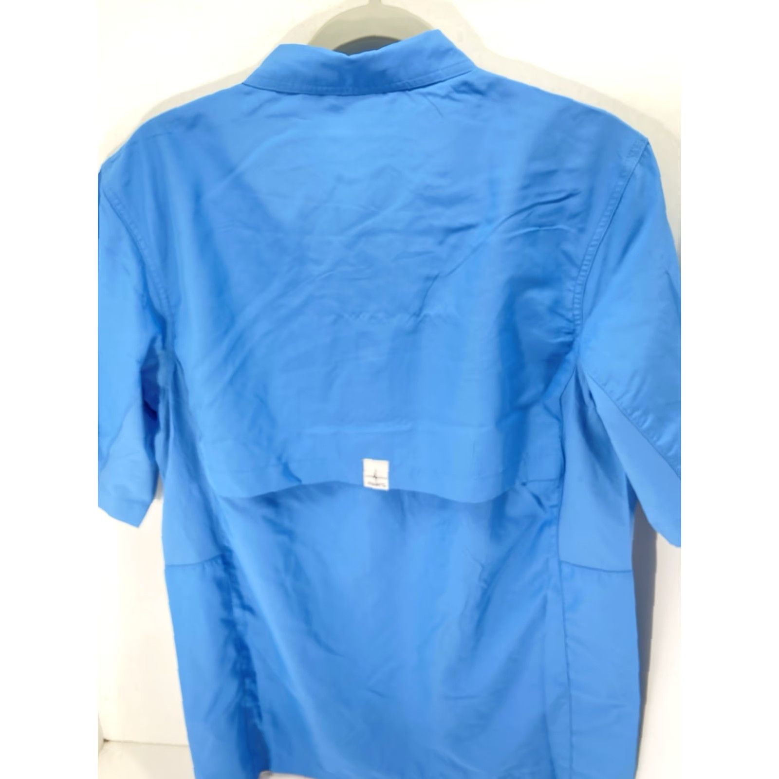 Habitat Habit Coastal Villa River Shirt Men Small Blue Short Sleeve Button Vented NWT Size US S / EU 44-46 / 1 - 7 Thumbnail