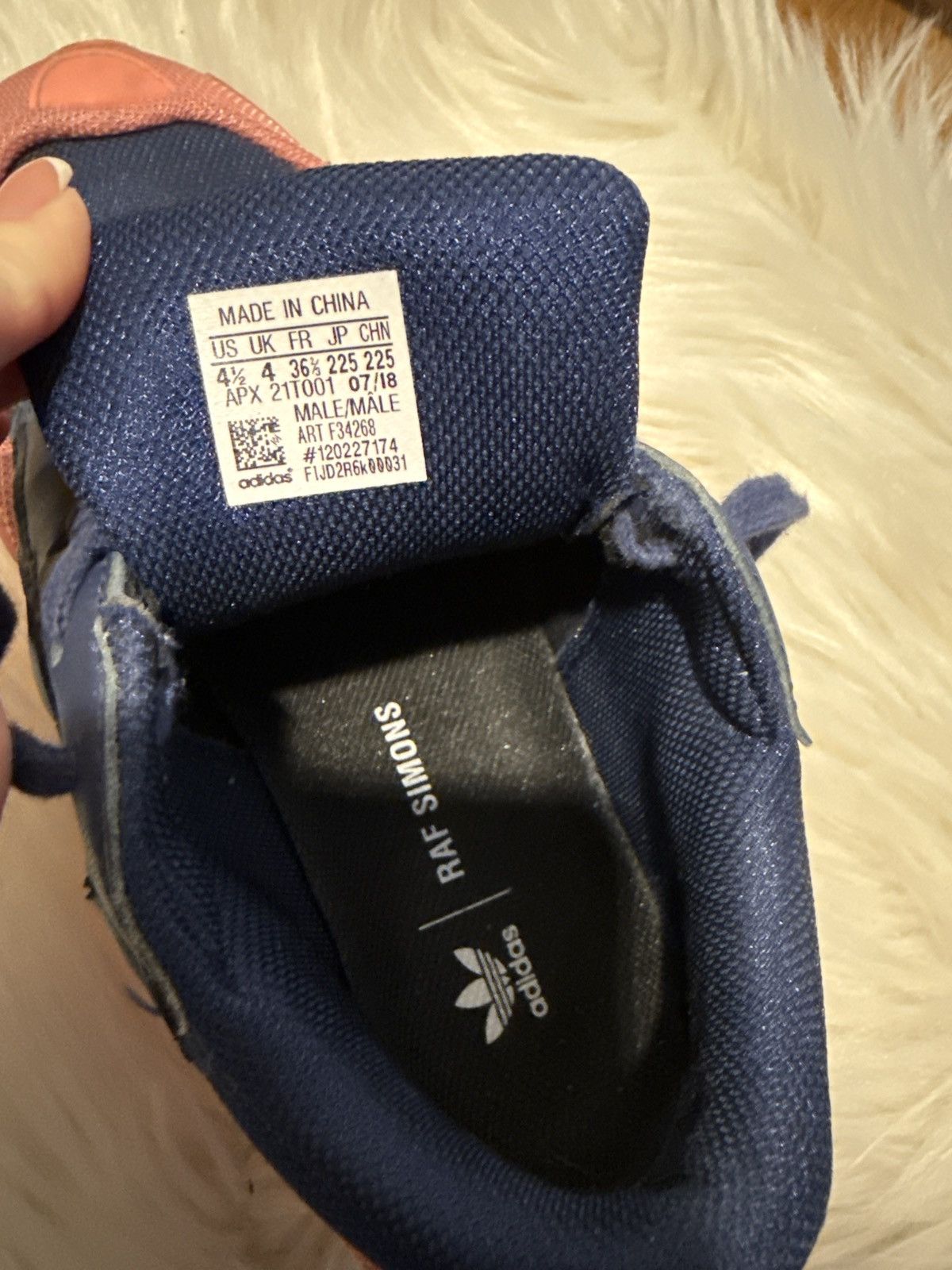 Raf by Raf Simons Raf Simons Blue/Ponk ozweego Size US 6.5 / IT 36.5 - 7 Thumbnail