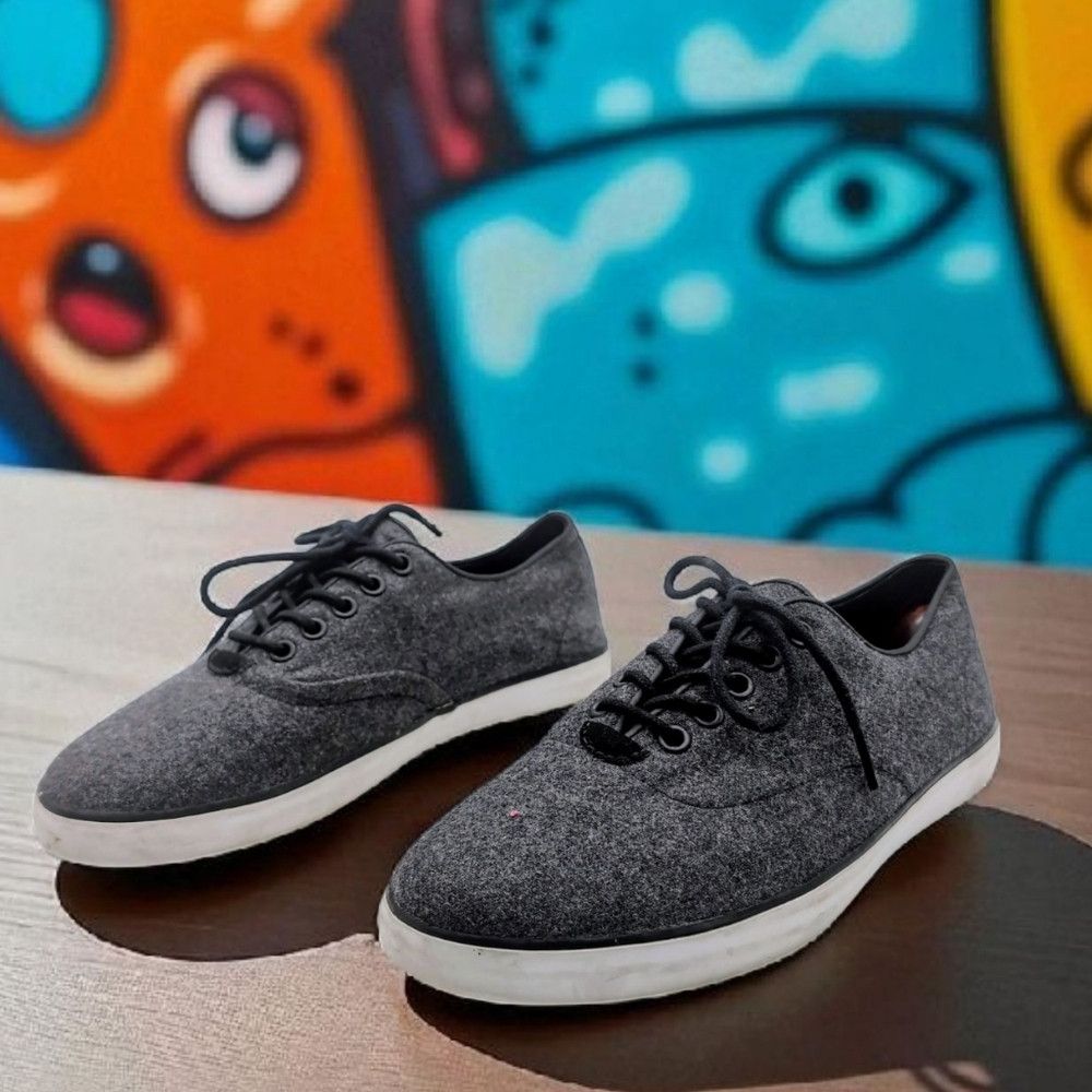 Vans Vans OTW sz 8 Gray Wool Sneakers Stylish Comfort Size US 8 / EU 41 - 1 Thumbnail