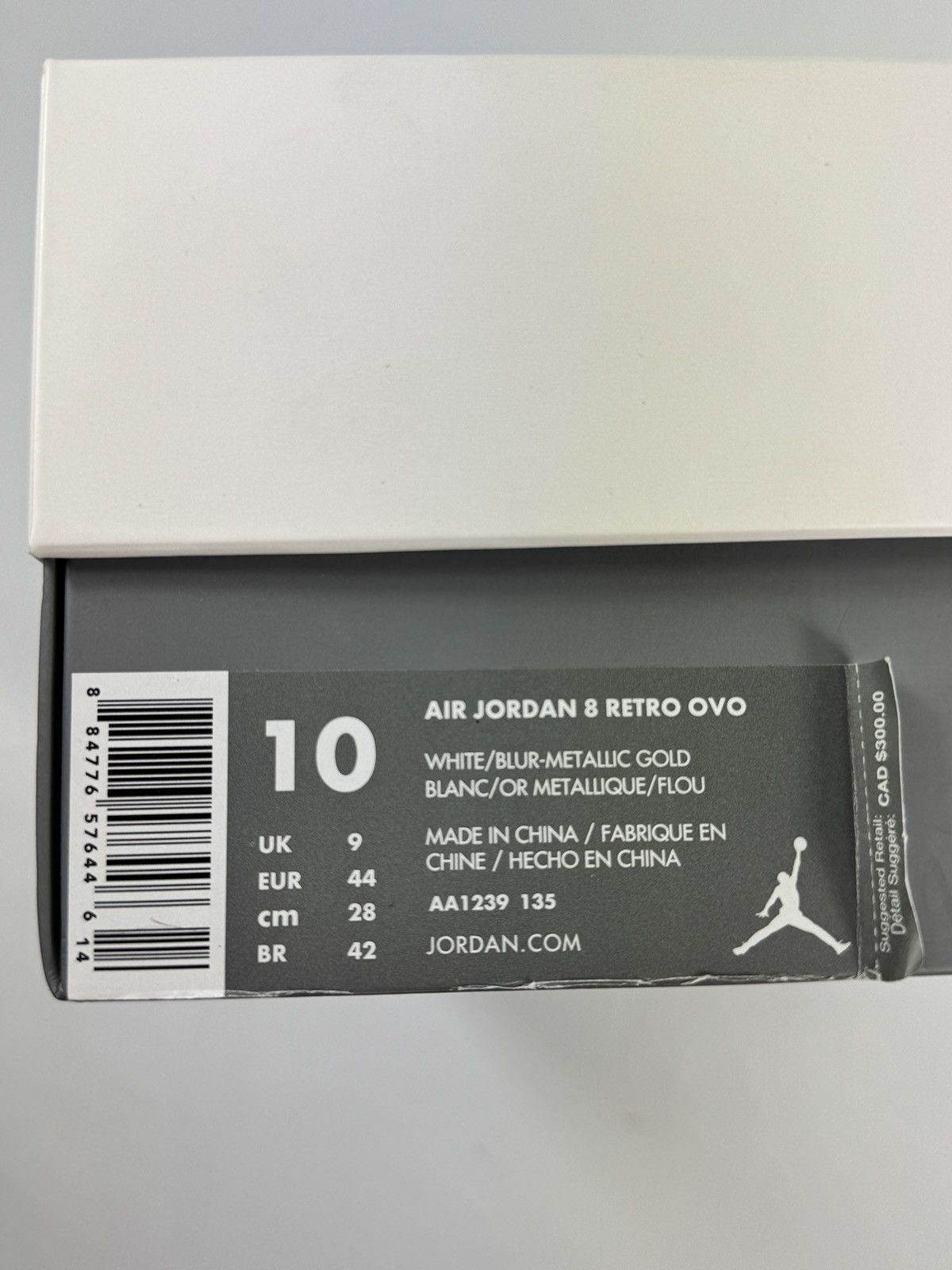 Jordan Brand AIR JORDAN 8 RETRO OVO SNEAKERS Size US 10 / EU 43 - 15 Thumbnail