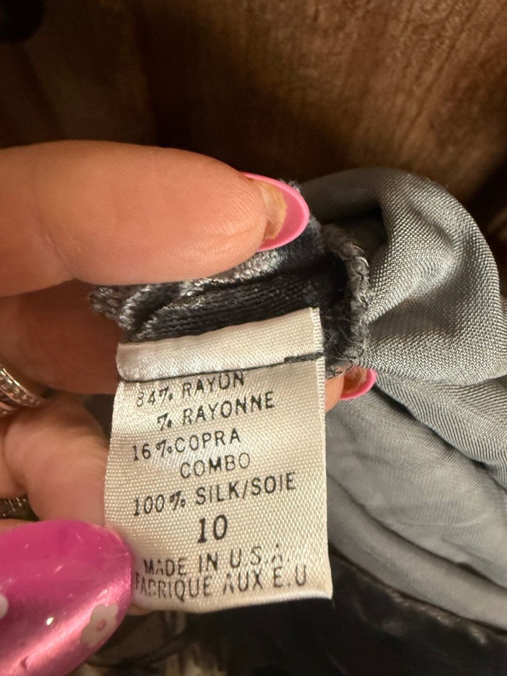 Elie Tahari Women's TAHARI Gray Velvet Cowl Neck Maxi Dress Size 10 Size L / US 10 / IT 46 - 6 Thumbnail