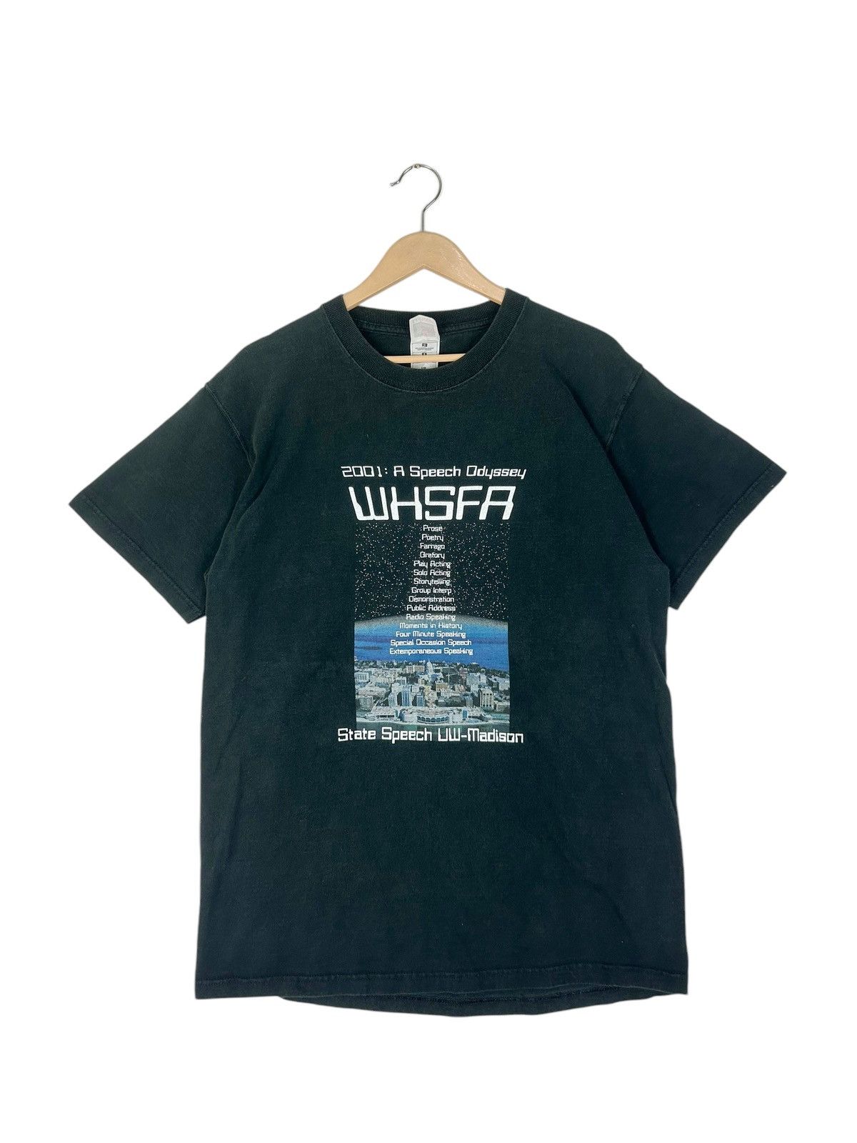 Vintage Vintage 2001: A Speech Odyssey / Parody Tees Space Odyssey Size US L / EU 52-54 / 3 - 1 Thumbnail