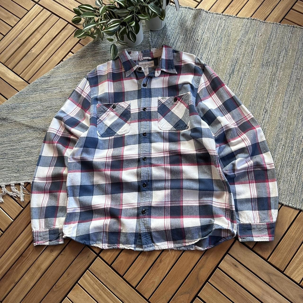 Polo Ralph Lauren Vintage Y2K Polo Ralph Lauren Flannel Shirt Button Up Size US XL / EU 56 / 4 - 1 Thumbnail