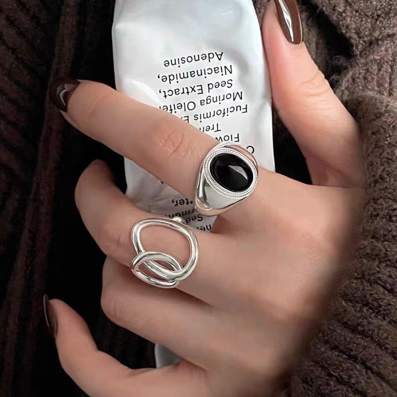 Jewelry New Trend Jewelry Rings Open Size Chrome Ring (Size 7-13) Size ONE SIZE - 1 Thumbnail