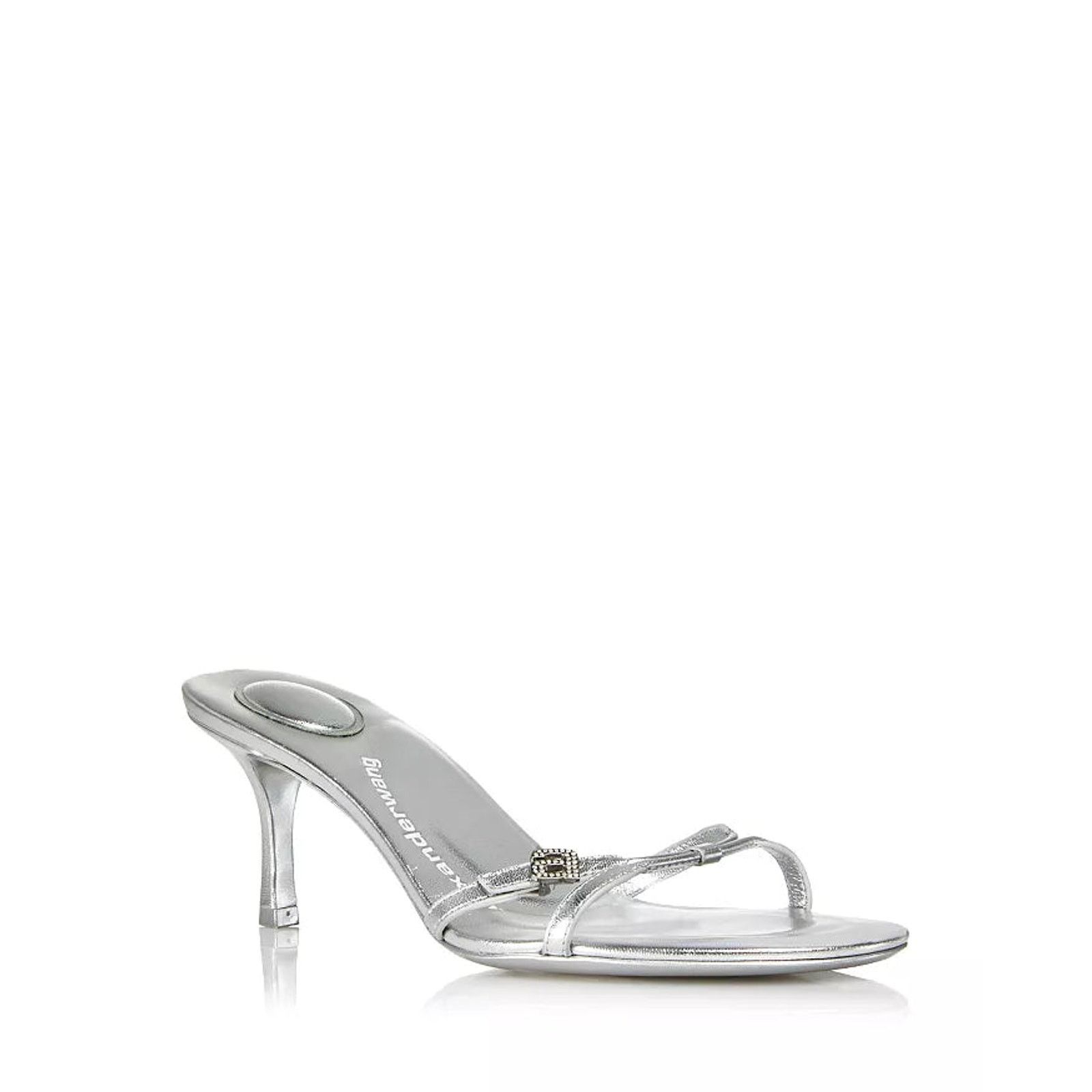 Alexander Wang Alexander Wang Lucienne Heel Sandals Silver EU39.5/US9.5 Size US 9.5 / IT 39.5 - 1 Thumbnail