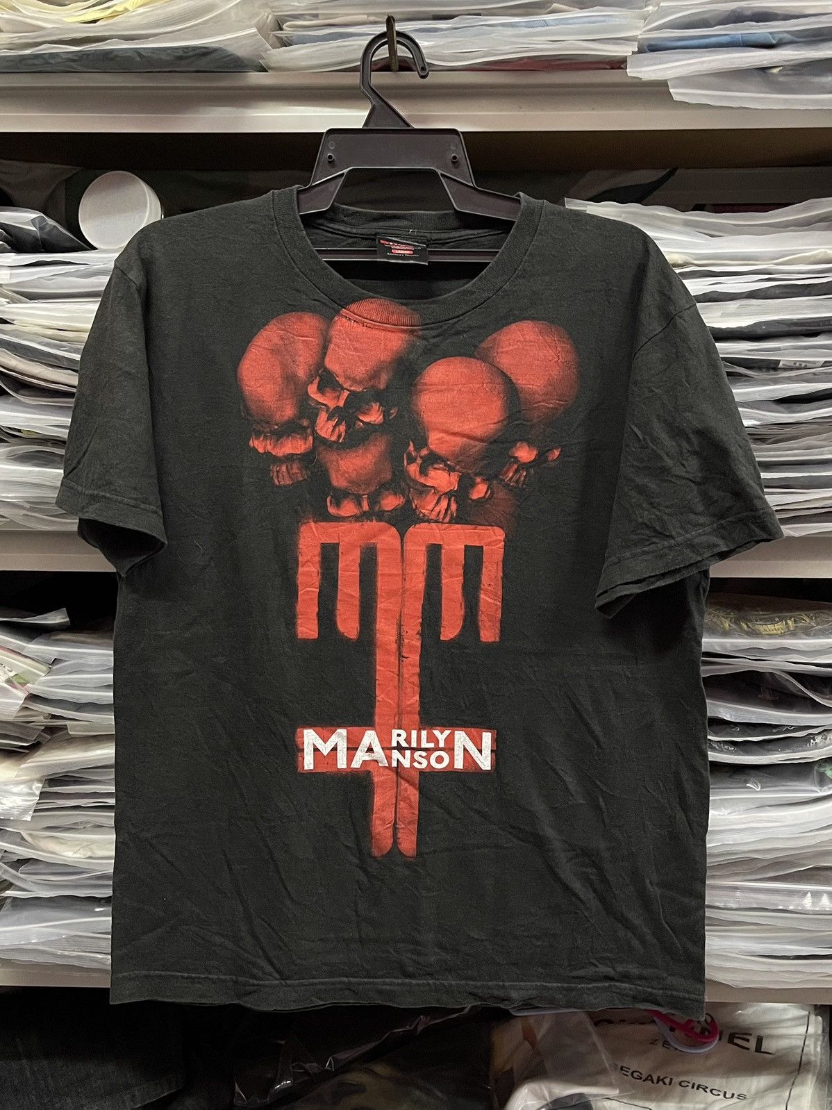 Band Tees Vintage Y2K Marilyn Manson🔥🔥🔥 Size US L / EU 52-54 / 3 - 1 Thumbnail