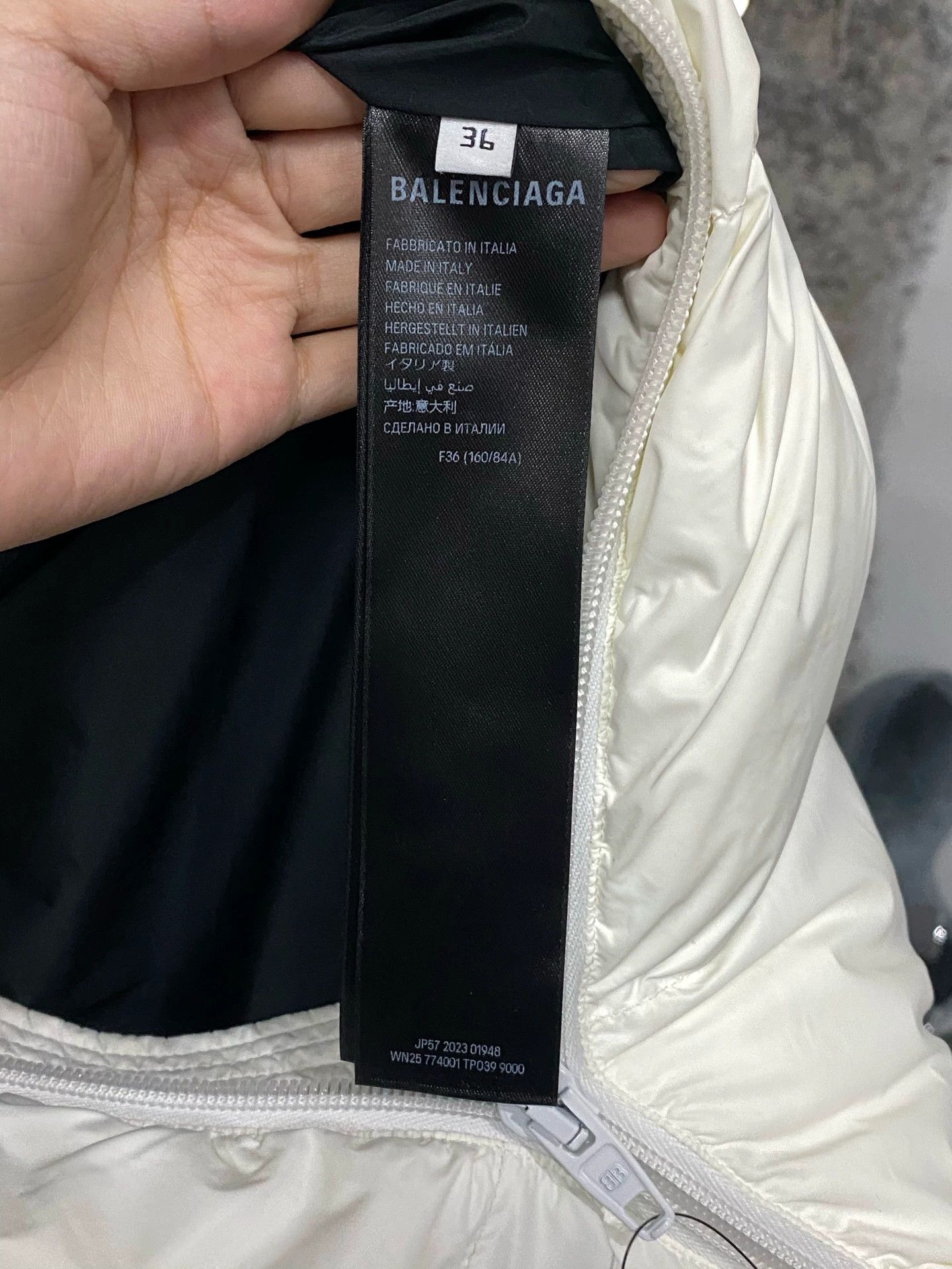 Balenciaga Balenciaga Vest Down Jacket, Size: 36 Size S / US 4 / IT 40 - 7 Thumbnail