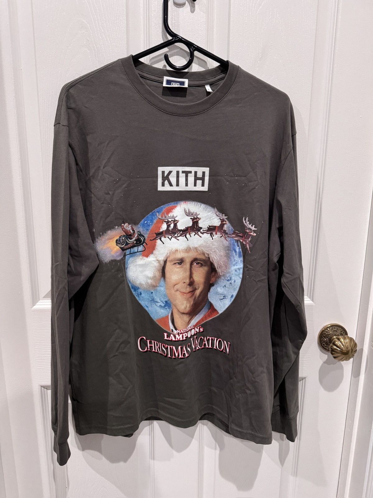 Kith Kith National Lampoon Pavement Grey Christmas LS Tee Size M Size US M / EU 48-50 / 2 - 1 Thumbnail