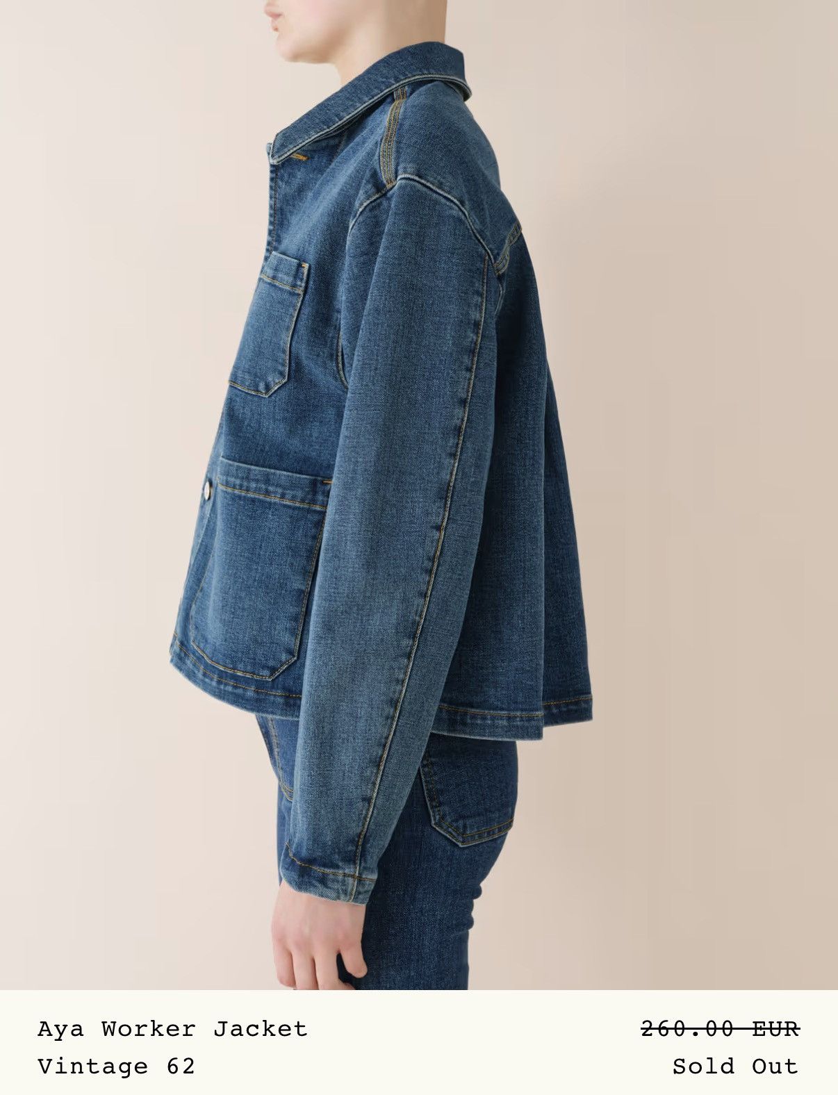 JEANERICA Jeanerica Aya Denim Work Jacket Size S / US 4 / IT 40 - 4 Thumbnail