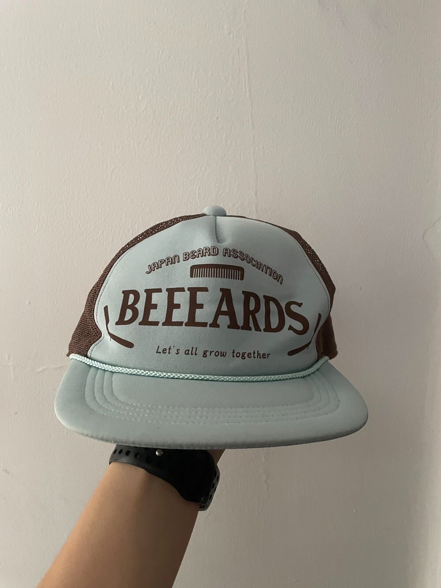 CA4LA CA4LA Flat Brim Trucker Mesh Cap Size ONE SIZE - 1 Thumbnail