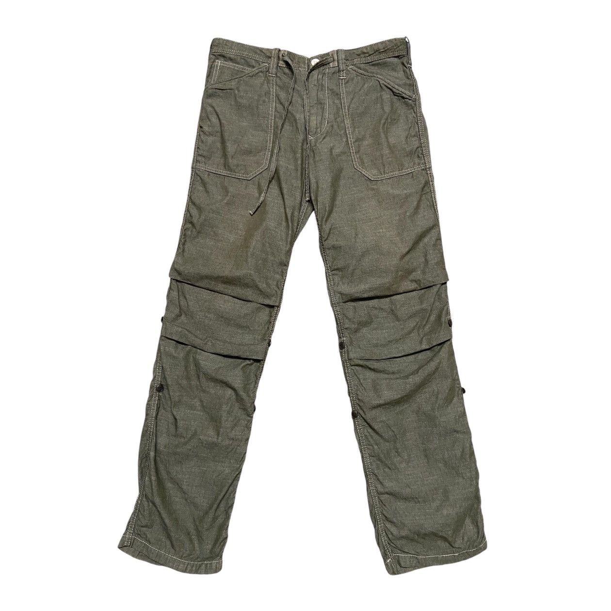 Global Work × PPFM Back Number Rollup Pant Trouser Size US 32 / EU 48 - 3 Thumbnail