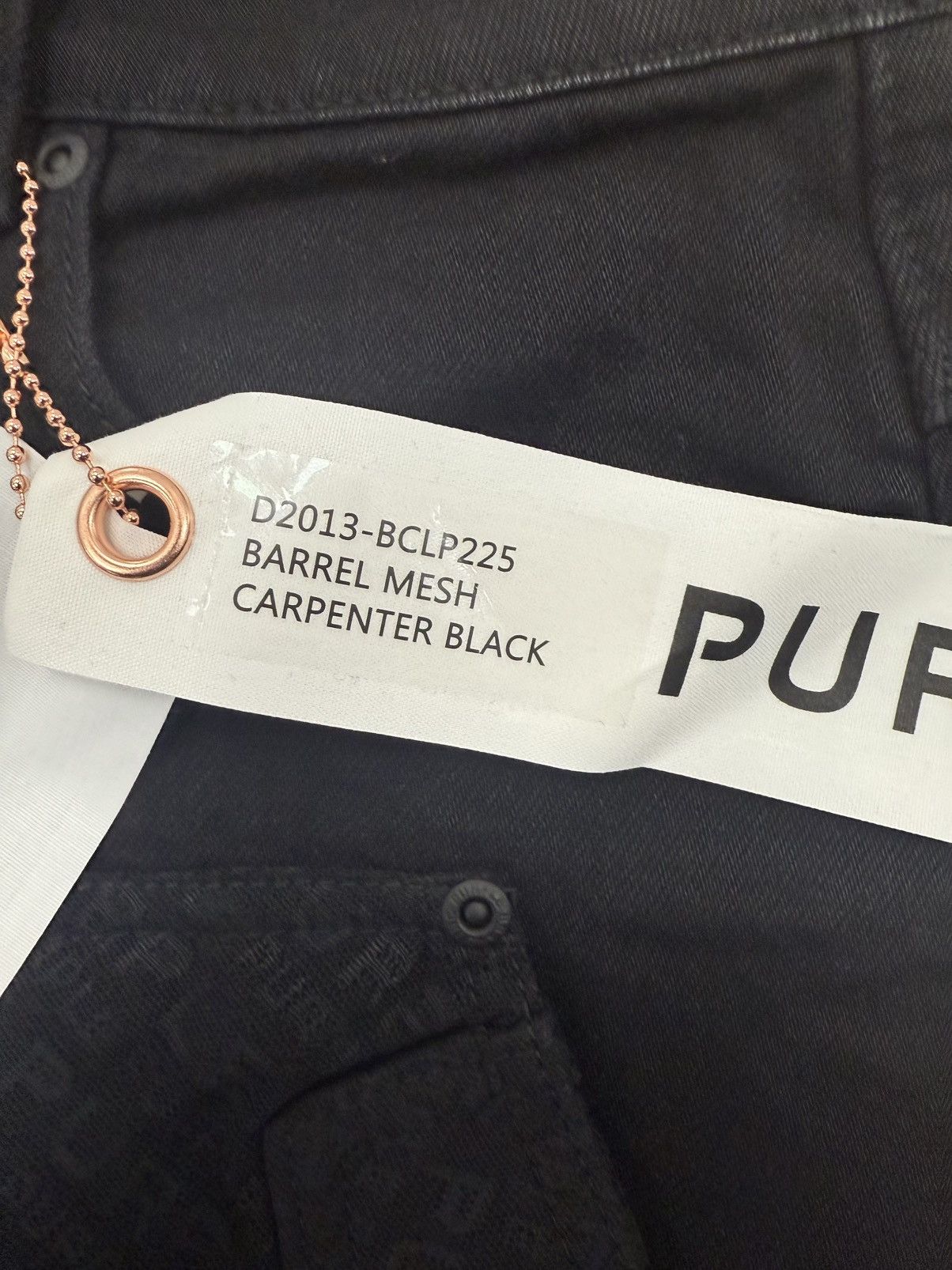Other Purple Brand Carpenter Black Jeans Size 26" / US 2 / IT 38 - 3 Thumbnail