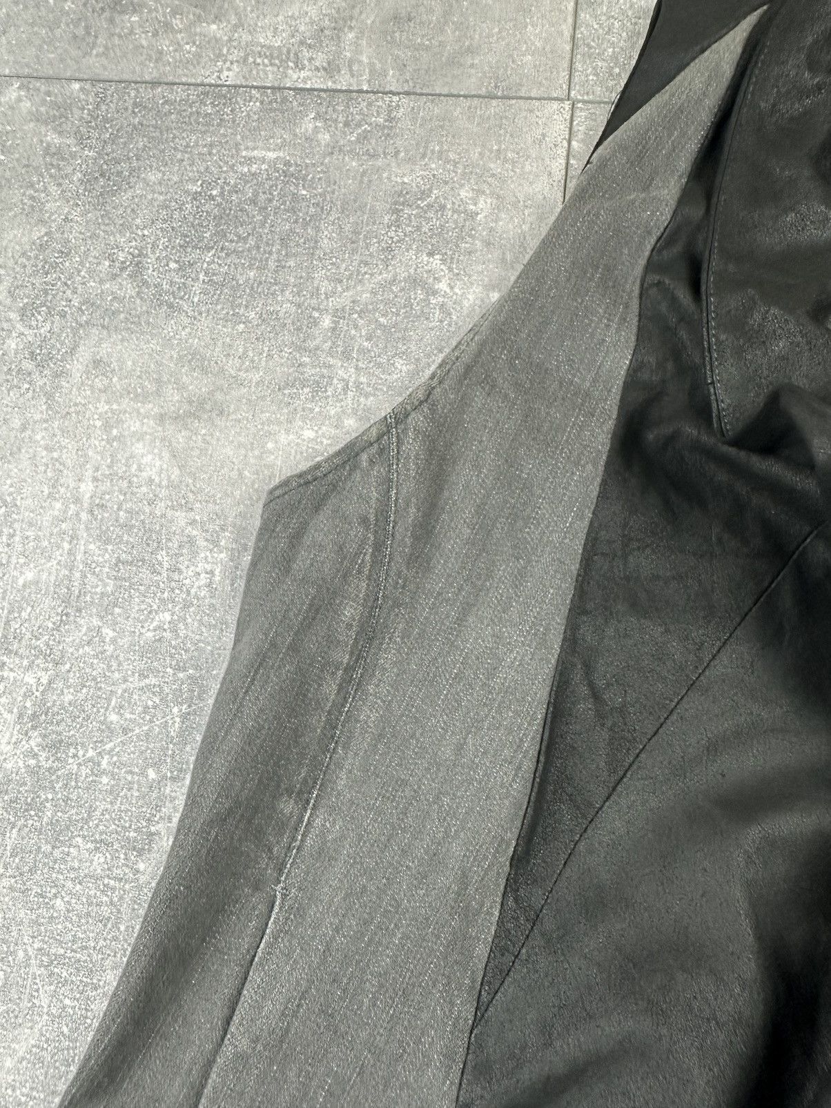 Helmut Lang Helmut Lang Swing Neck Zipper Vest Jacket Asymmetric Size XS / US 0-2 / IT 36-38 - 12 Thumbnail