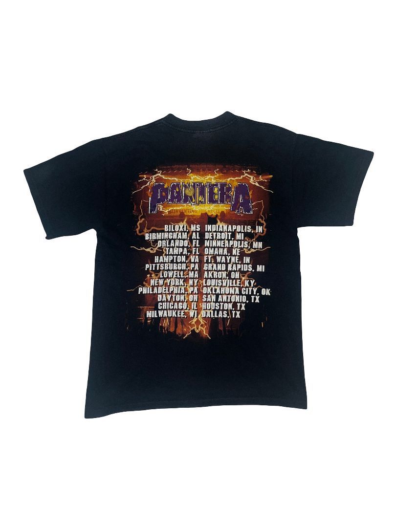 Vintage Vintage T-shirt Pantera Tour 2000 Size US XL / EU 56 / 4 - 2 Thumbnail