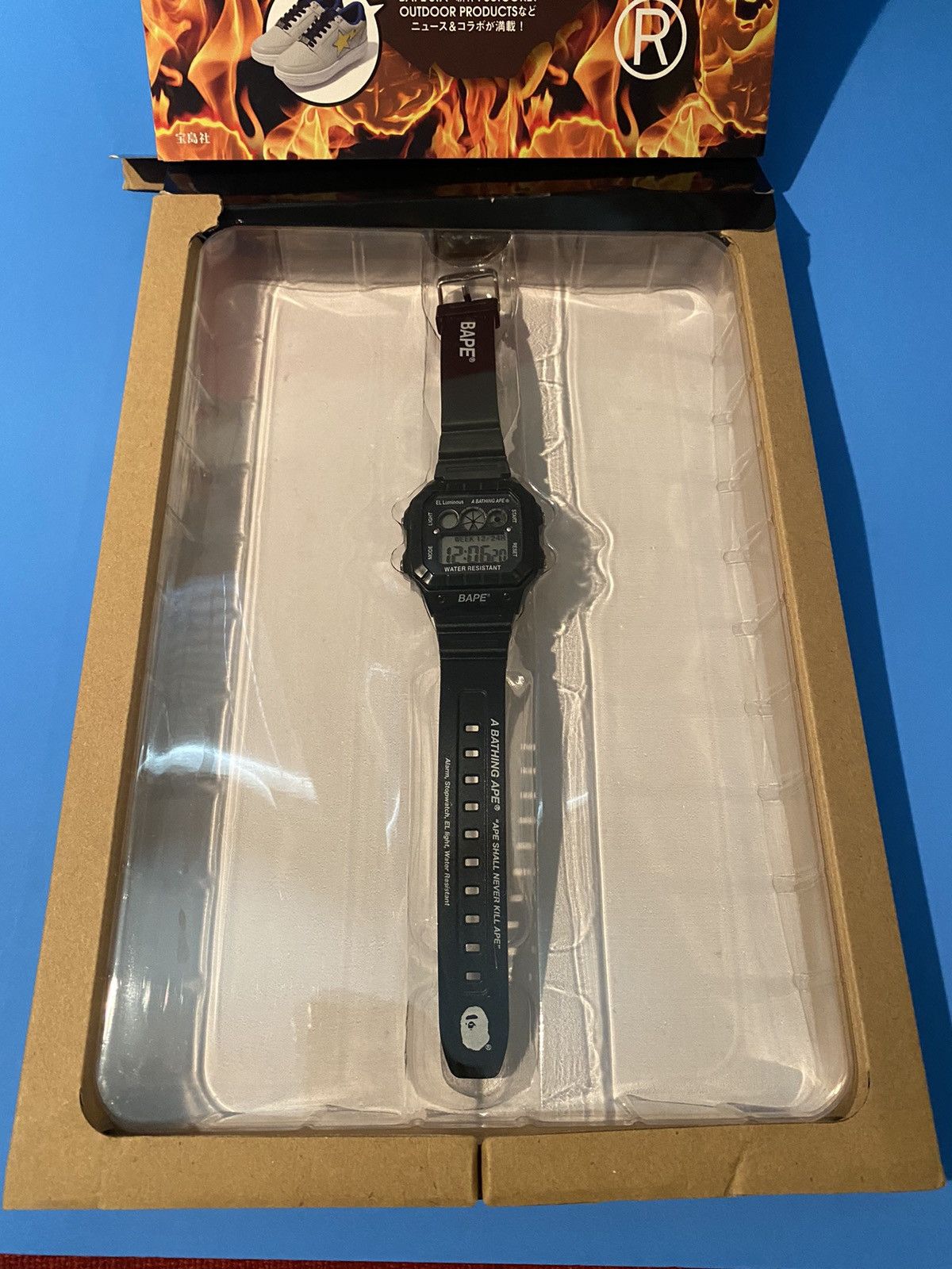 Bape e mook watch hotsell
