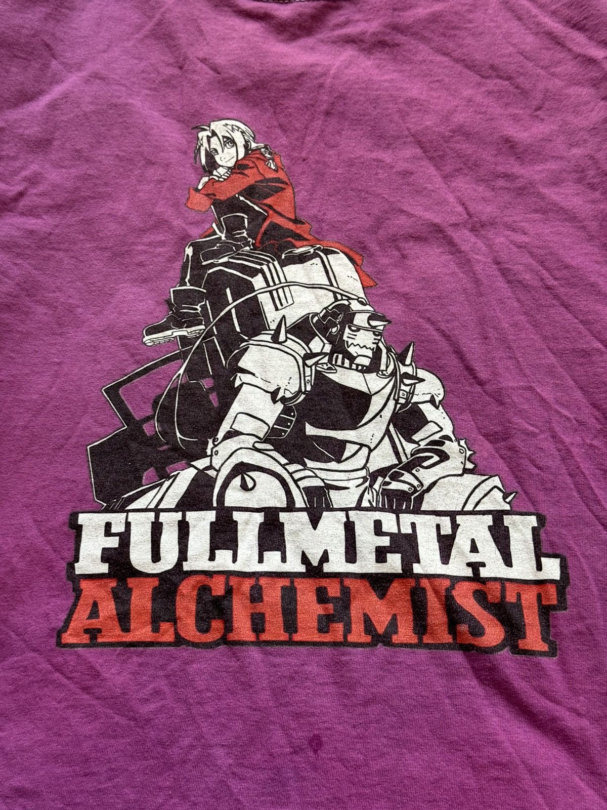 Anime × Band Tees × Japanese Brand 🇯🇵 Fullmetal Alchemist 2000s vintage anime manga t-shirt Size US XL / EU 56 / 4 - 5 Thumbnail