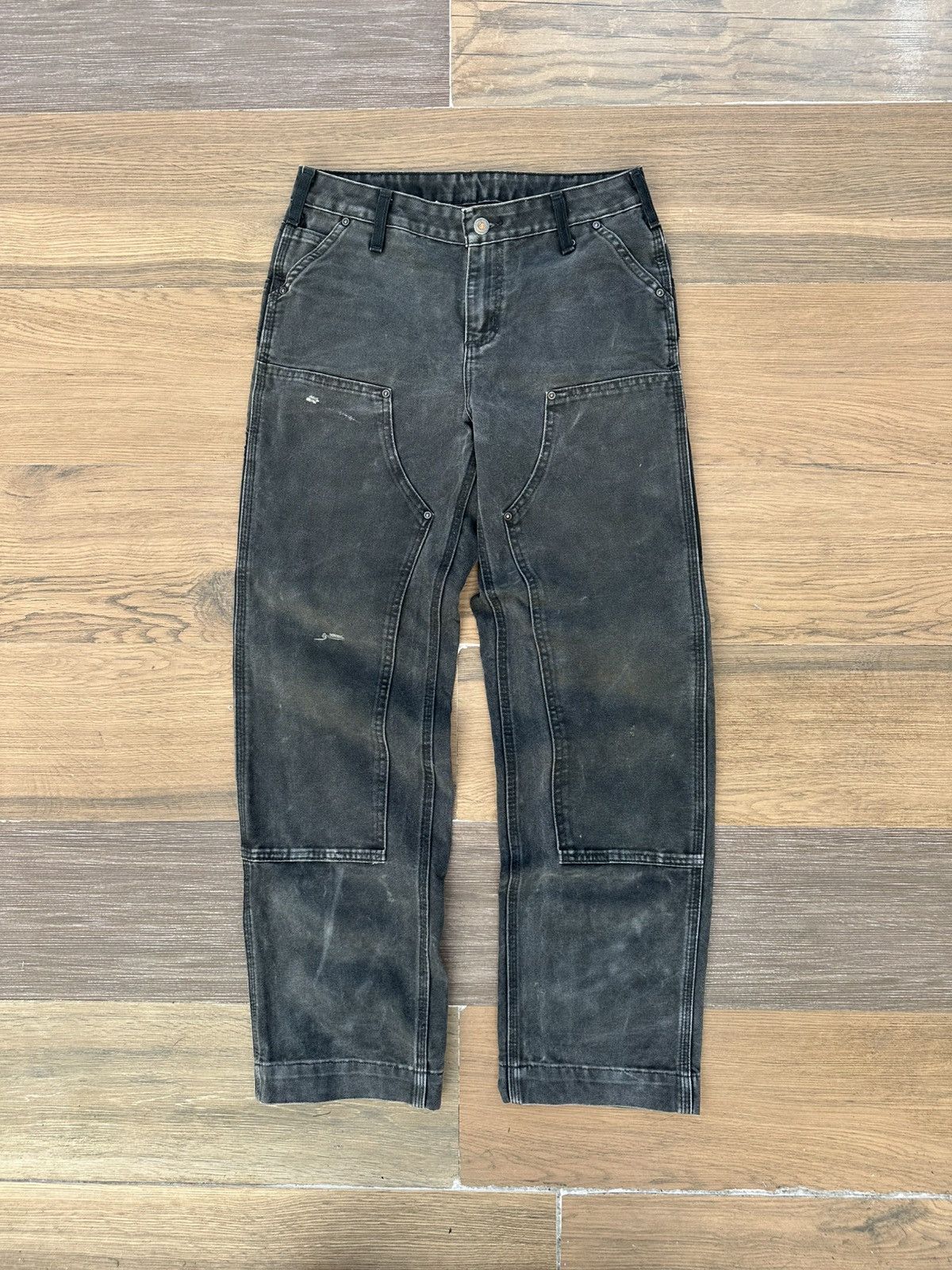 Carhartt Carhartt BLK Double Knee Heavy fade 🖤 Size US 31 - 1 Thumbnail