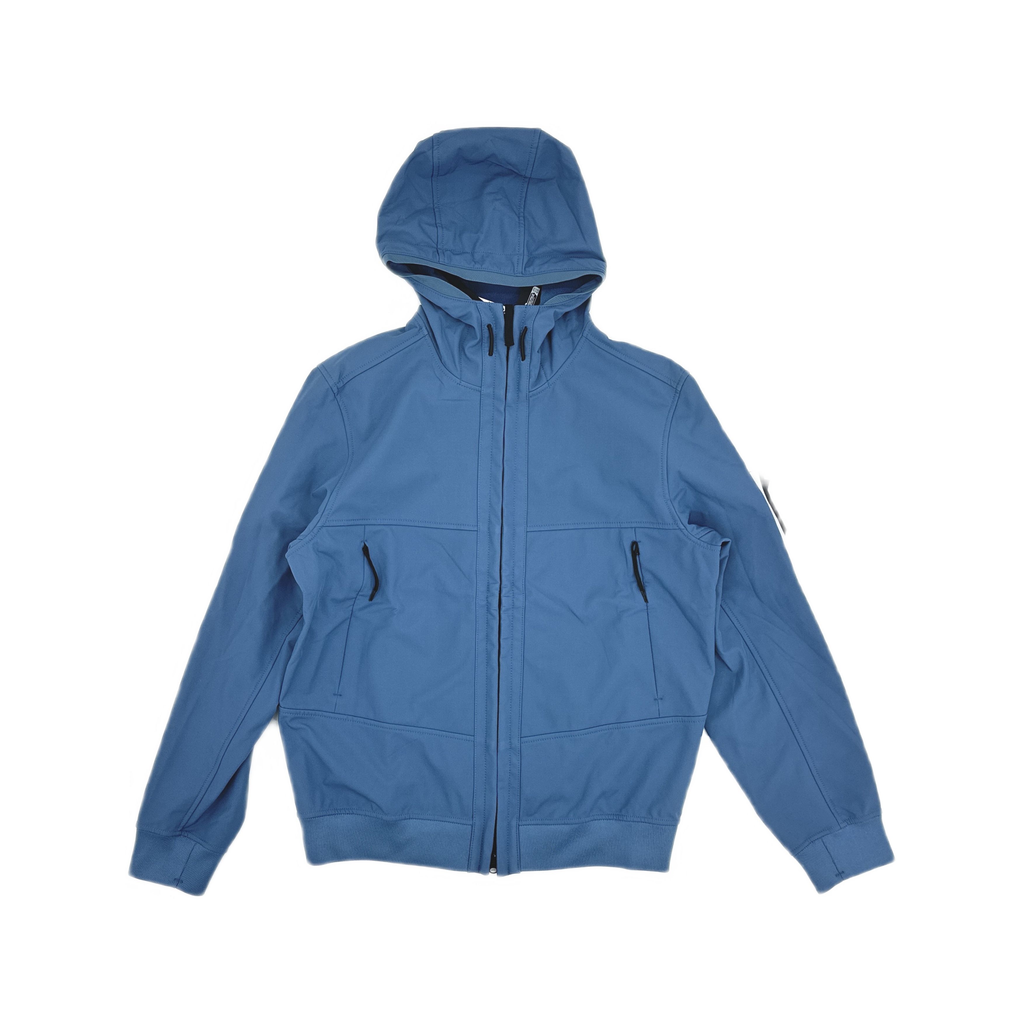 Stone Island Stone Island Hooded Soft Shell Jacket Blue Size L Size US L / EU 52-54 / 3 - 1 Thumbnail