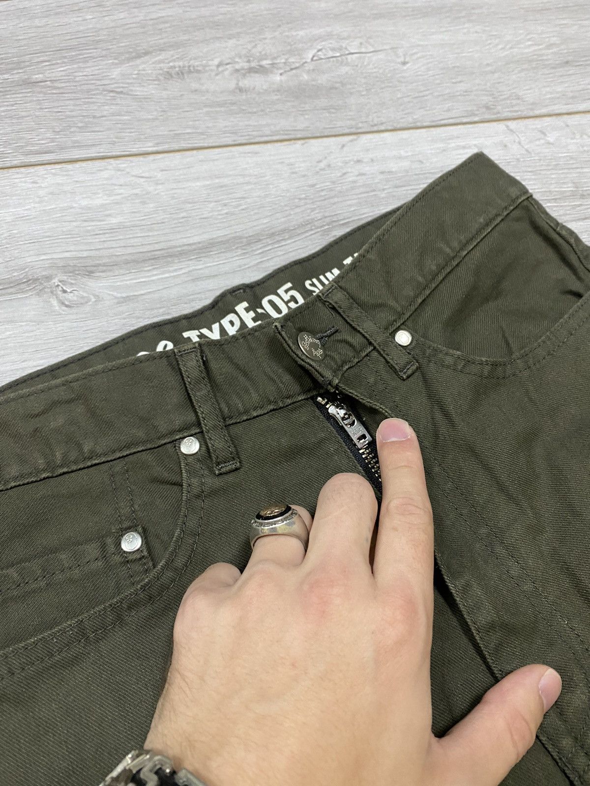 Bape 2008 Type-05 Slim Taper Denim Size US 30 / EU 46 - 11 Thumbnail