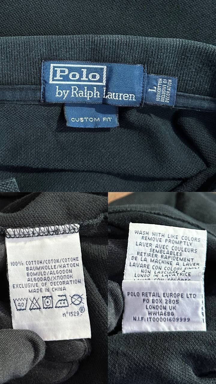 Polo Ralph Lauren × Vintage Polo Ralph Lauren vintage Polo shirt Triple Big Pony Size US L / EU 52-54 / 3 - 10 Thumbnail