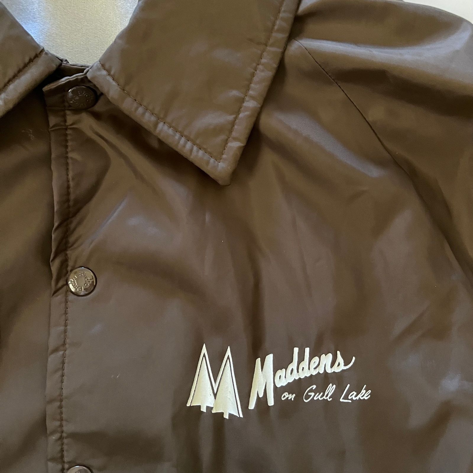 Vintage Vintage Birdie Brown Lightweight Windbreaker Bomber Jacket Size US L / EU 52-54 / 3 - 6 Thumbnail