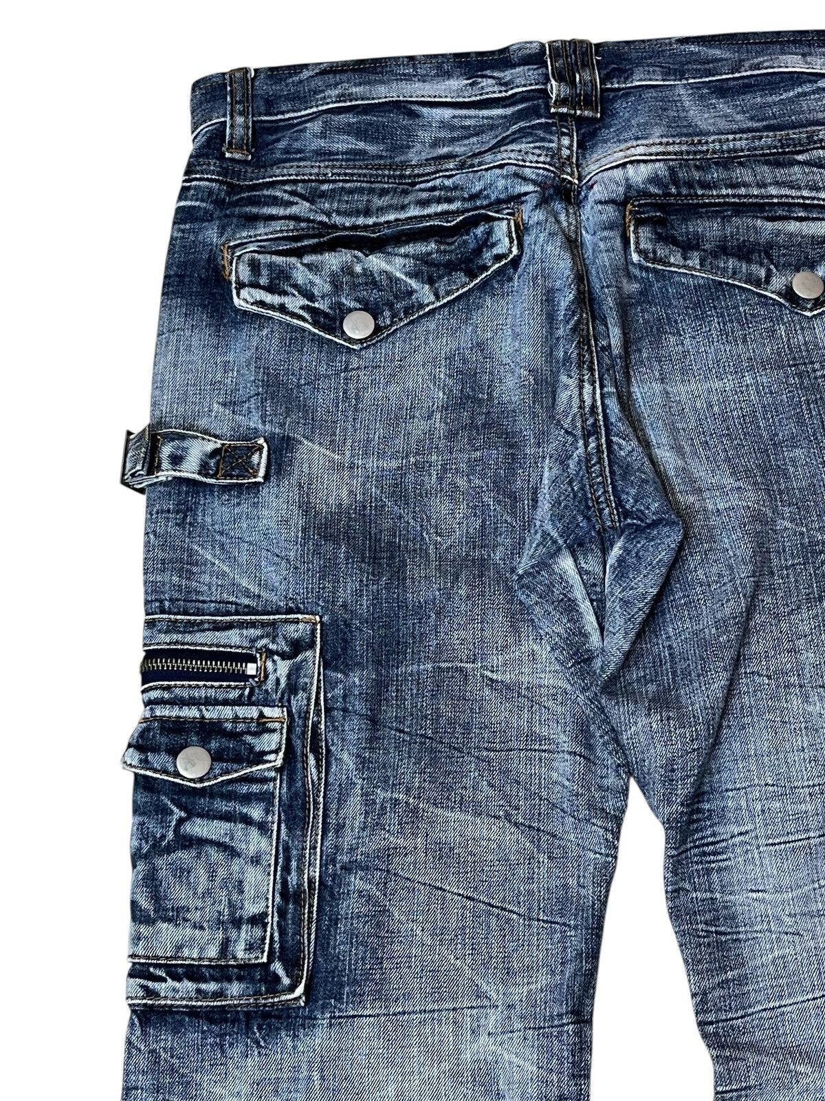 semanticdesign sick🔥Japanese SEMANTIC DESIGN multipocket flared jeans Size US 34 / EU 50 - 10 Thumbnail
