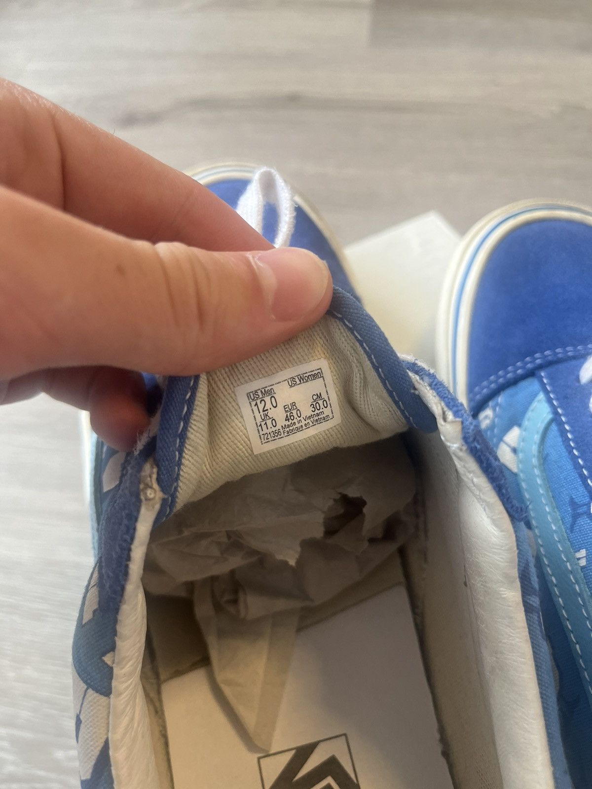Undefeated × Vans Undefeated Vans Vault OG Old Skool Size US 12 / EU 45 - 11 Thumbnail