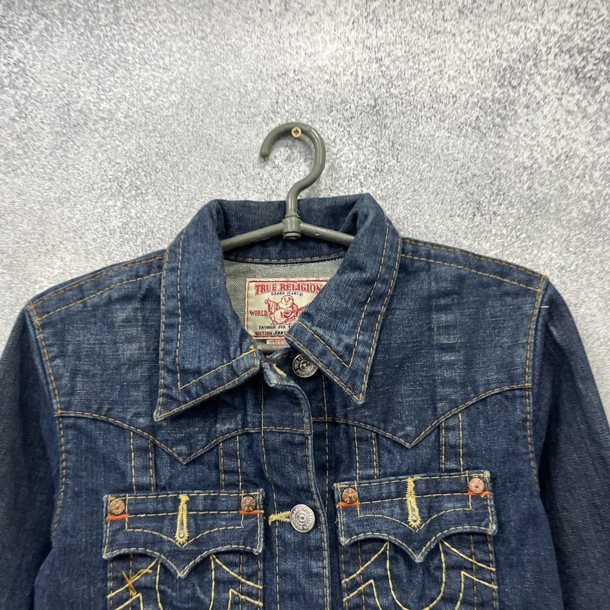 True Religion Vintage True Religion Jean Jacket Chief Keef Size US S / EU 44-46 / 1 - 4 Thumbnail