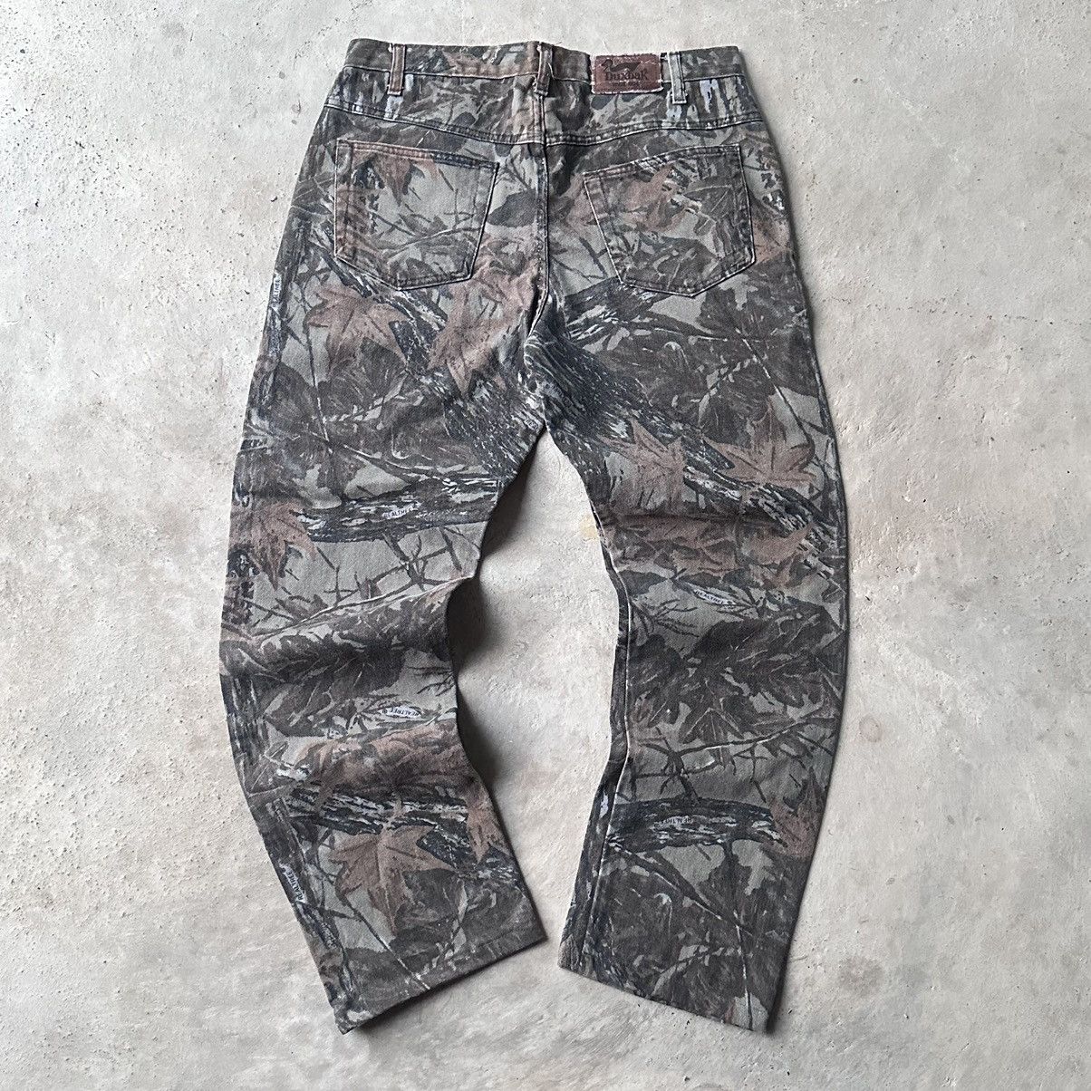 Carhartt (34x31) Crazy Vintage 90s Realtree Camo Carhartt Style USA Size US 34 / EU 50 - 1 Thumbnail