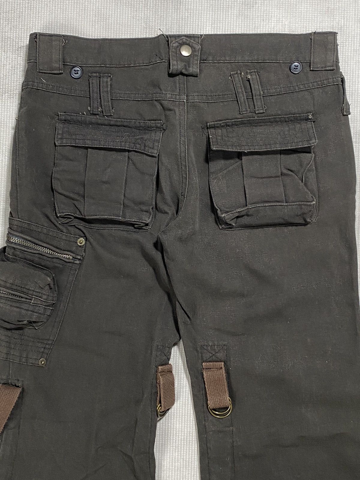 If Six Was Nine AW 2004 Snarl bondage flare pants Size US 30 / EU 46 - 5 Thumbnail