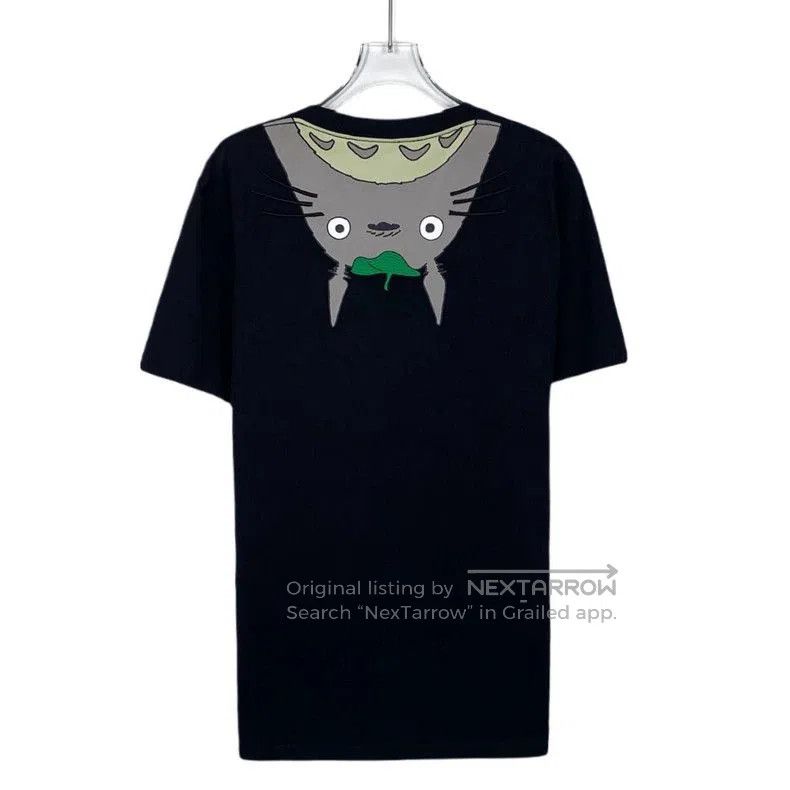 Loewe Loewe x Totoro Graphic Cotton T-Shirt. Size US M / EU 48-50 / 2 - 2 Thumbnail