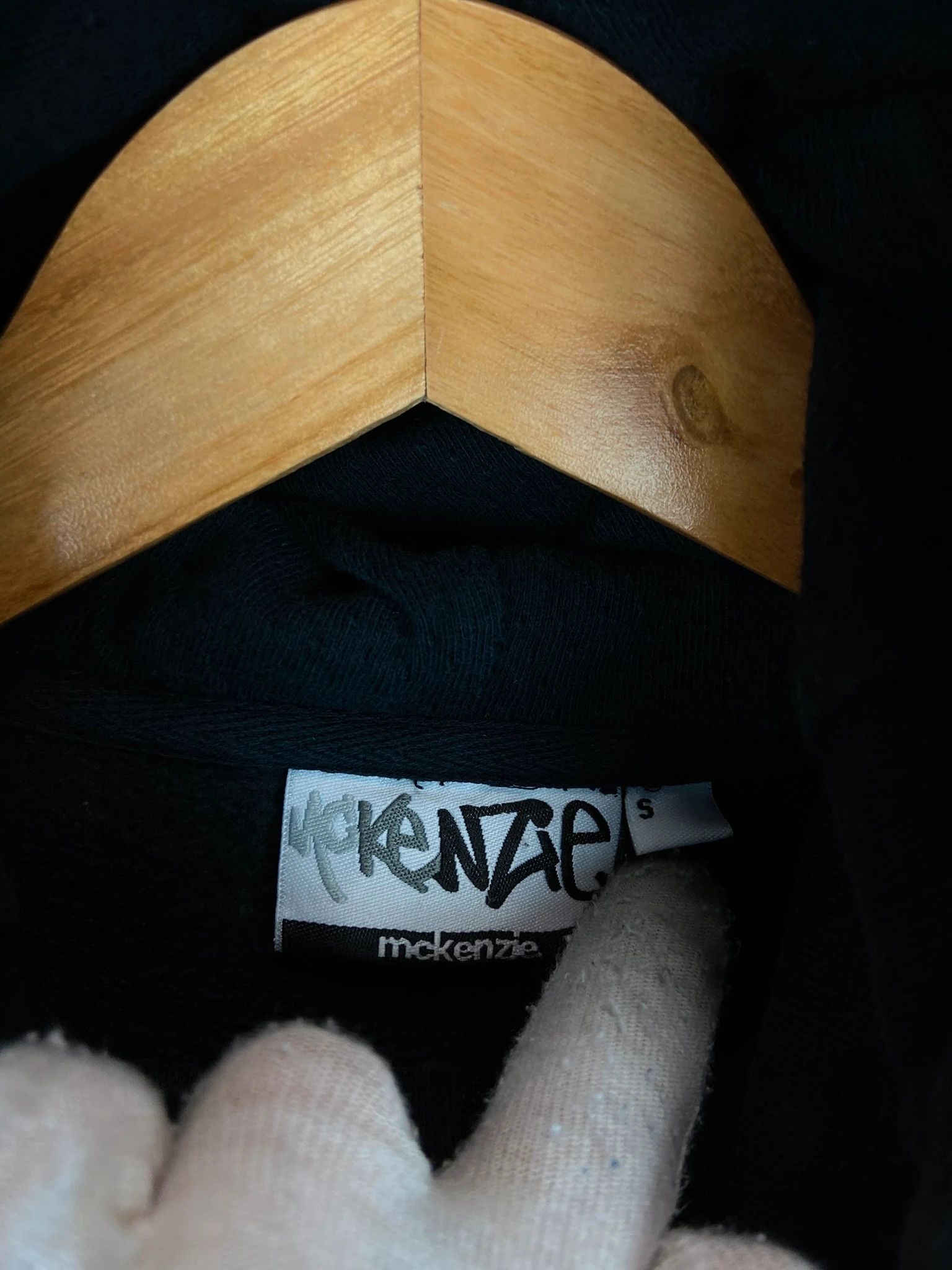 Swagger Zip Hoodie McKenzie black vintage embroidery streetwear Size US S / EU 44-46 / 1 - 5 Thumbnail