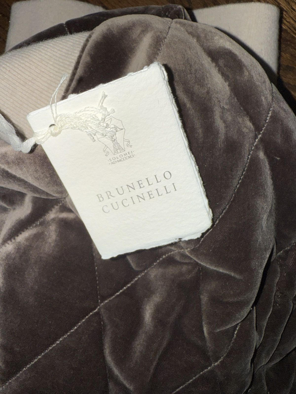 Brunello Cucinelli Brunello cucinelli Brown quilted bomber Size US S / EU 44-46 / 1 - 6 Thumbnail