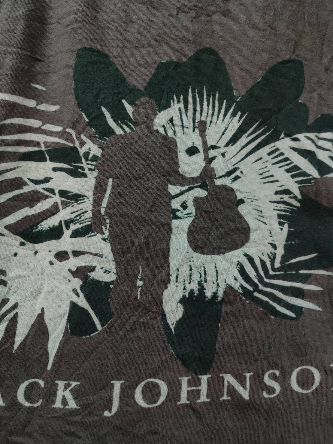 Band Tees Jack Johnson Art Graphic Made in USA T-Shirt Size US L / EU 52-54 / 3 - 3 Thumbnail