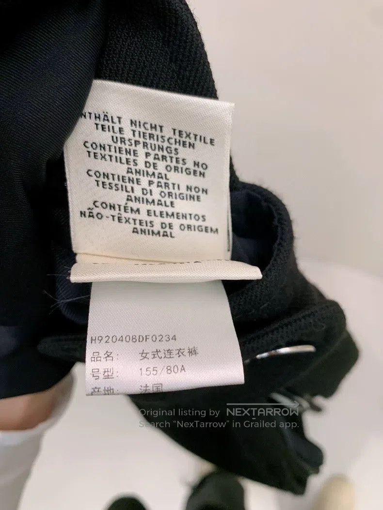 Hermes Hermes Black one-piece suspender pants Size 42" / US 20 - 5 Thumbnail