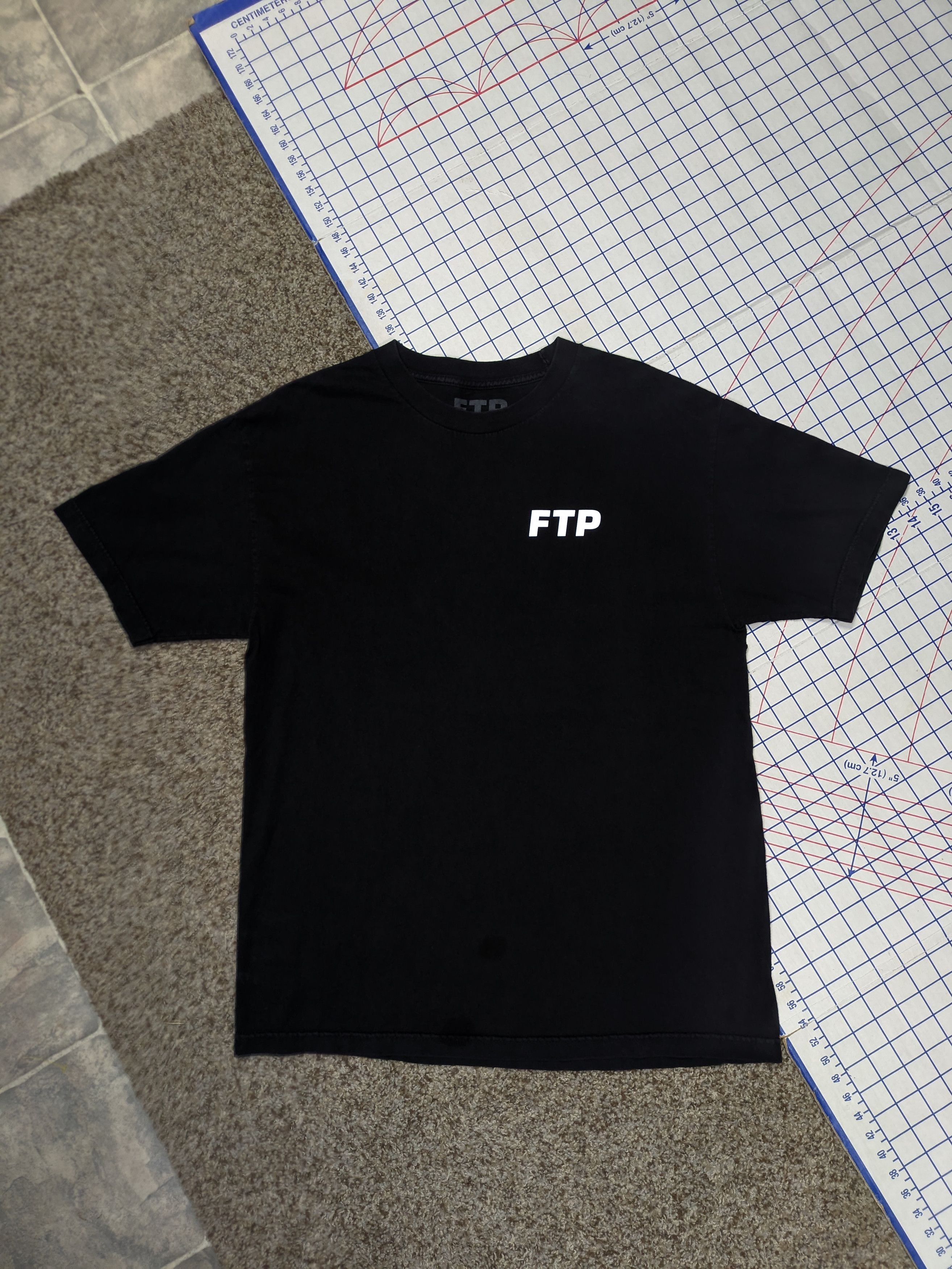 Fuck The Population FTP 3M reflective og logo tee 2015 2016 rare black Large Size US L / EU 52-54 / 3 - 2 Thumbnail