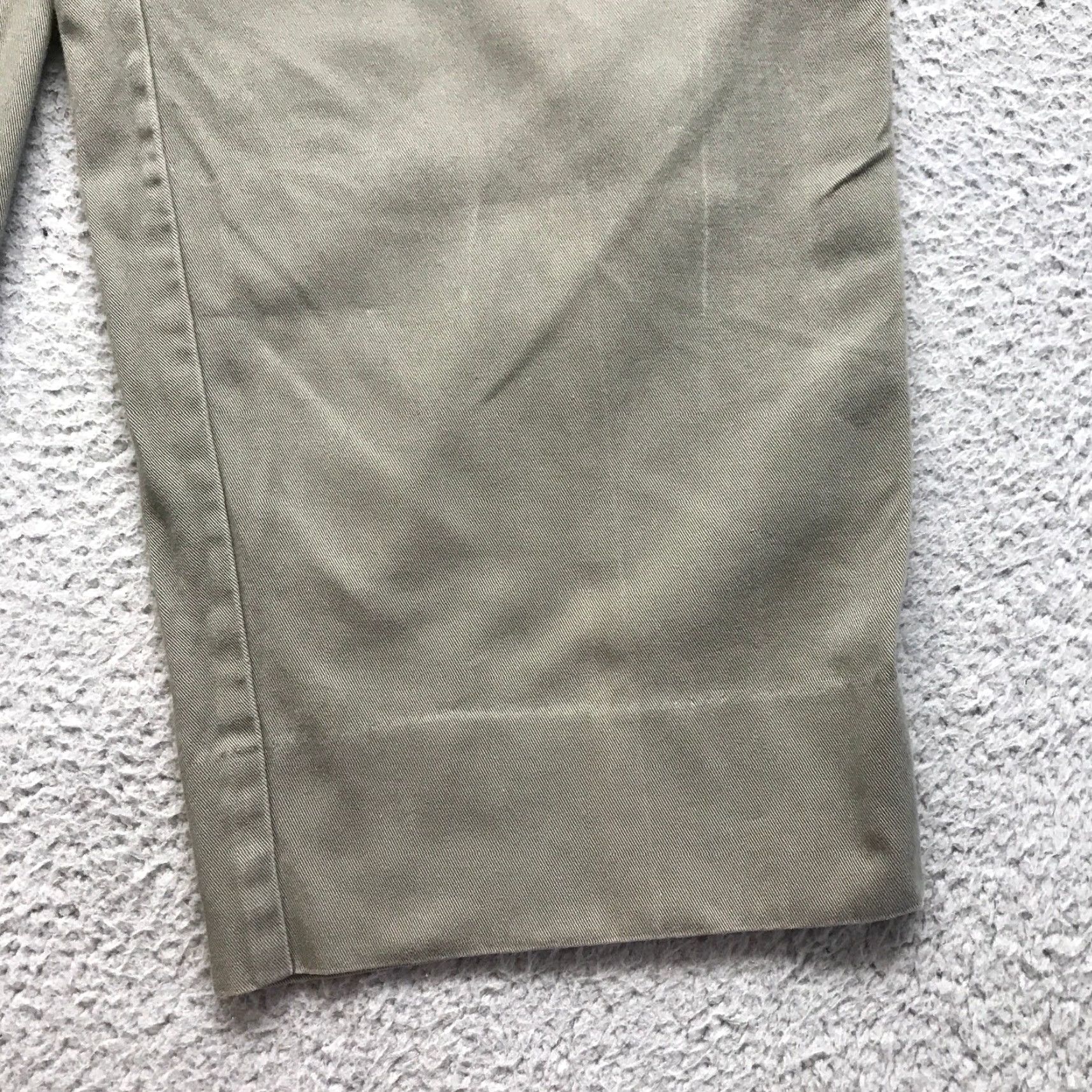 Brooks Brothers VINTAGE Brooks Brothers Pants Men 38x26 Twill Chino Green Regular High Rise 90s Preppy Casual Size US 38 / EU 54 - 6 Thumbnail