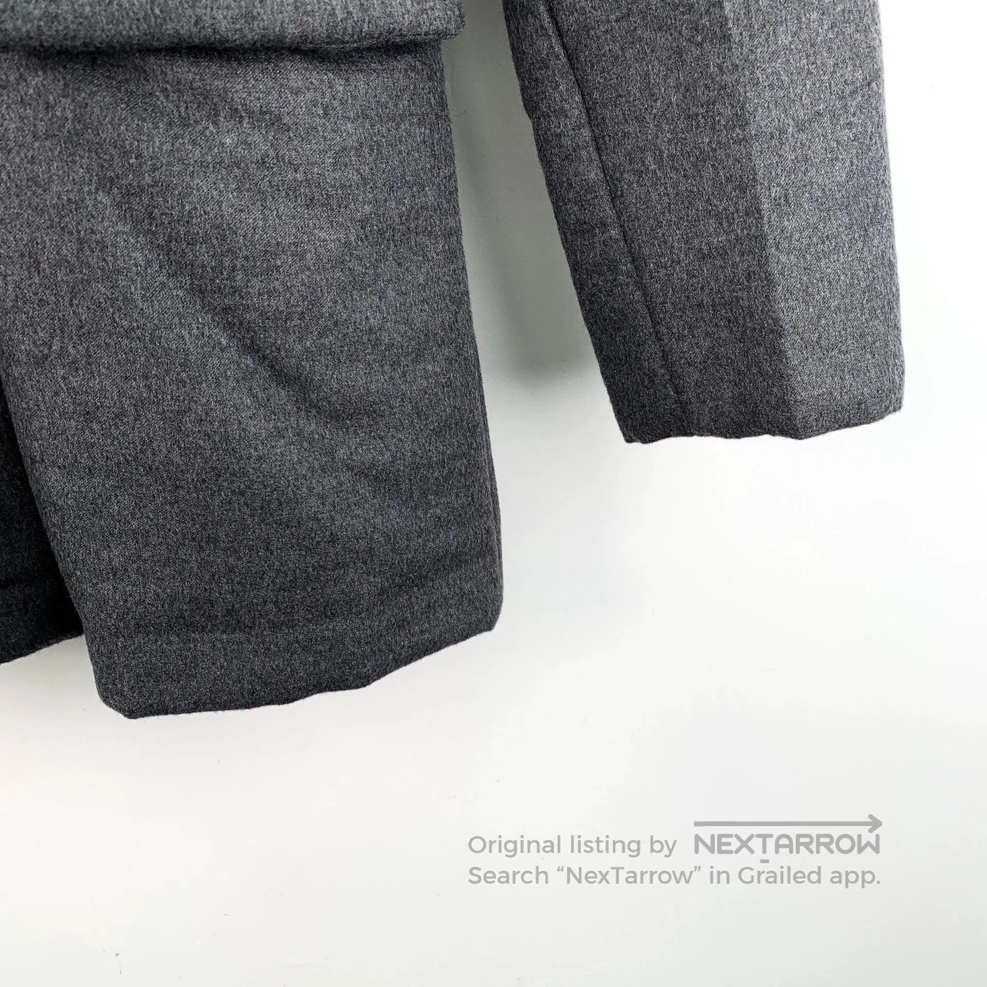 Prada Prada Gray Cashmere Collar Long Coat. Size US XS / EU 42 / 0 - 5 Thumbnail