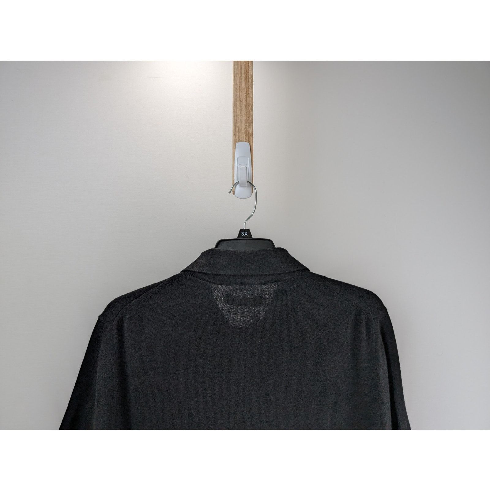 Amiri o1rshd1 Q:2 / Stack Short Sleeve Polo Shirt in Black Size US XXL / EU 58 / 5 - 6 Thumbnail