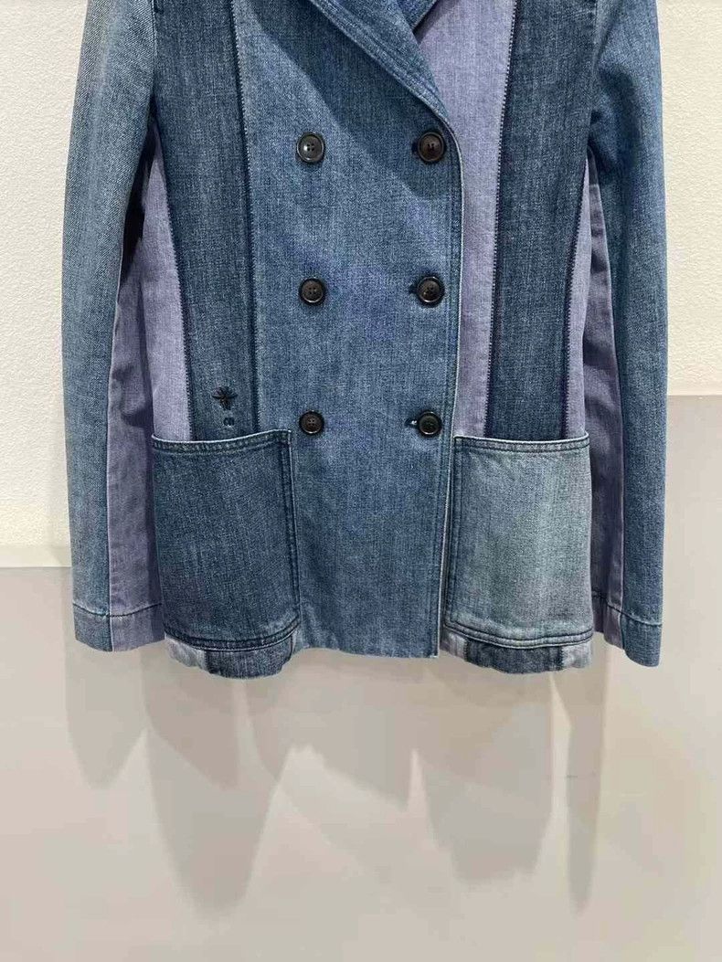 Dior Dior Double-breasted denim stitched suit 2504-Nextarrow Size 36R - 4 Thumbnail
